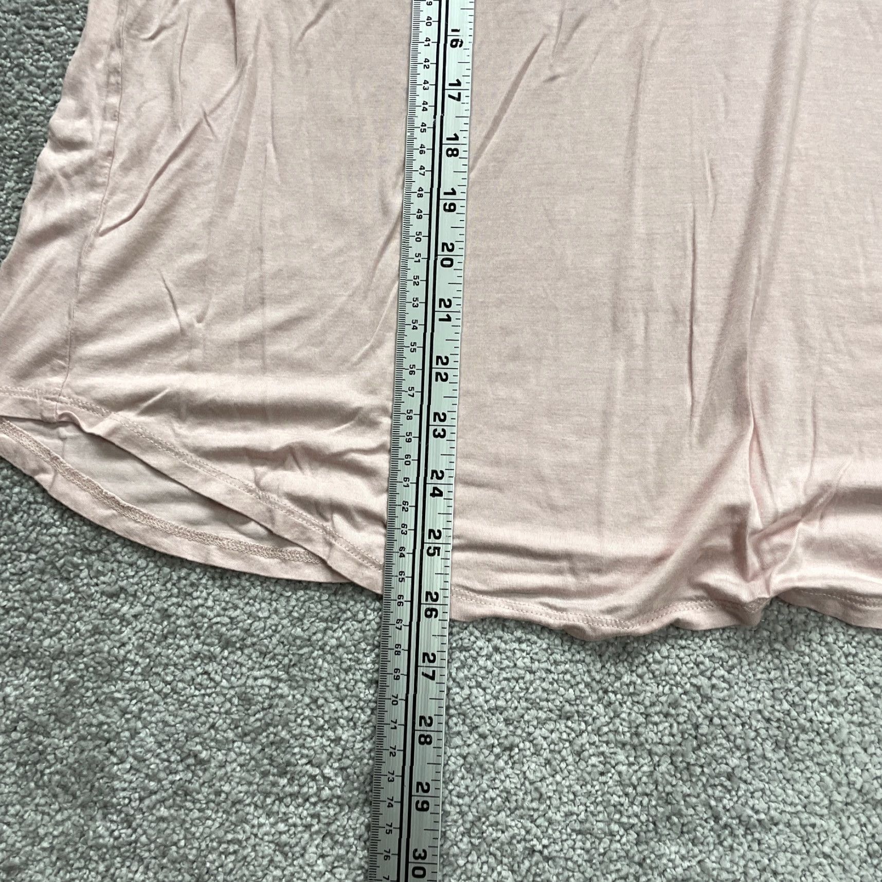 Lands' End Vintage Lands' End Tank Top Shirt Womens Large Casual Sleeveless Blouse Pink Rayon V-Neck Size L / US 10 / IT 46 - 5 Thumbnail
