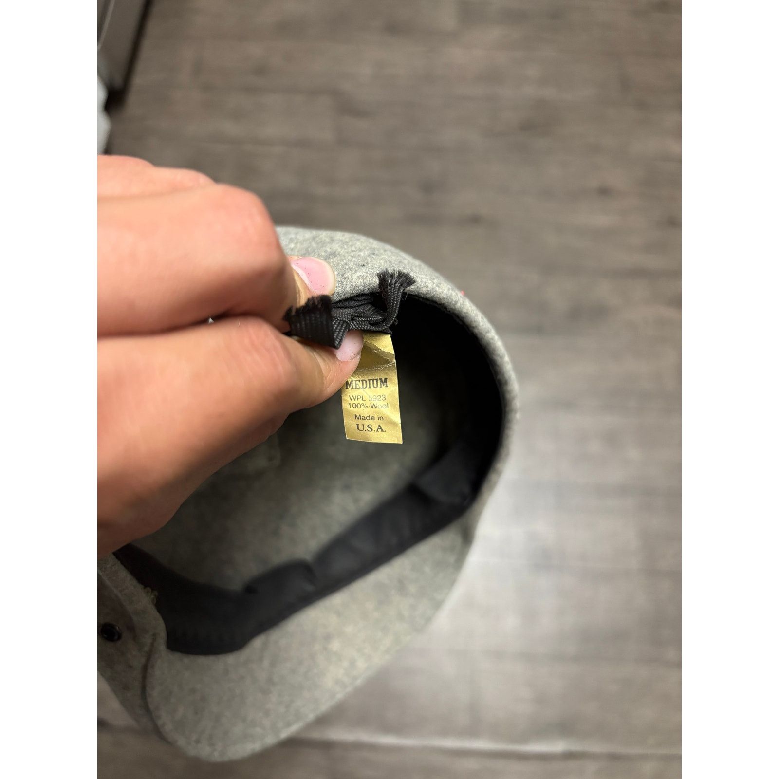 Pendleton × Vintage Vintage Pendleton Flat Cap Gray Size ONE SIZE - 4 Thumbnail