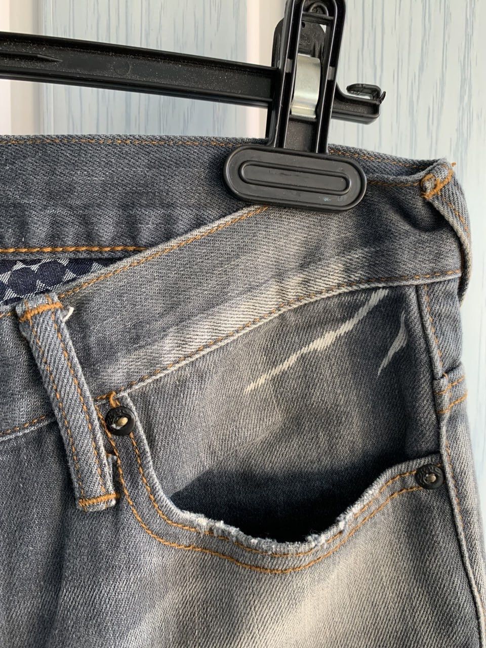Designer × Japanese Brand × Prps PRPS Gremlin Fit Bruised Never Broke Faded Cotton Jeans Size US 31 - 12 Thumbnail