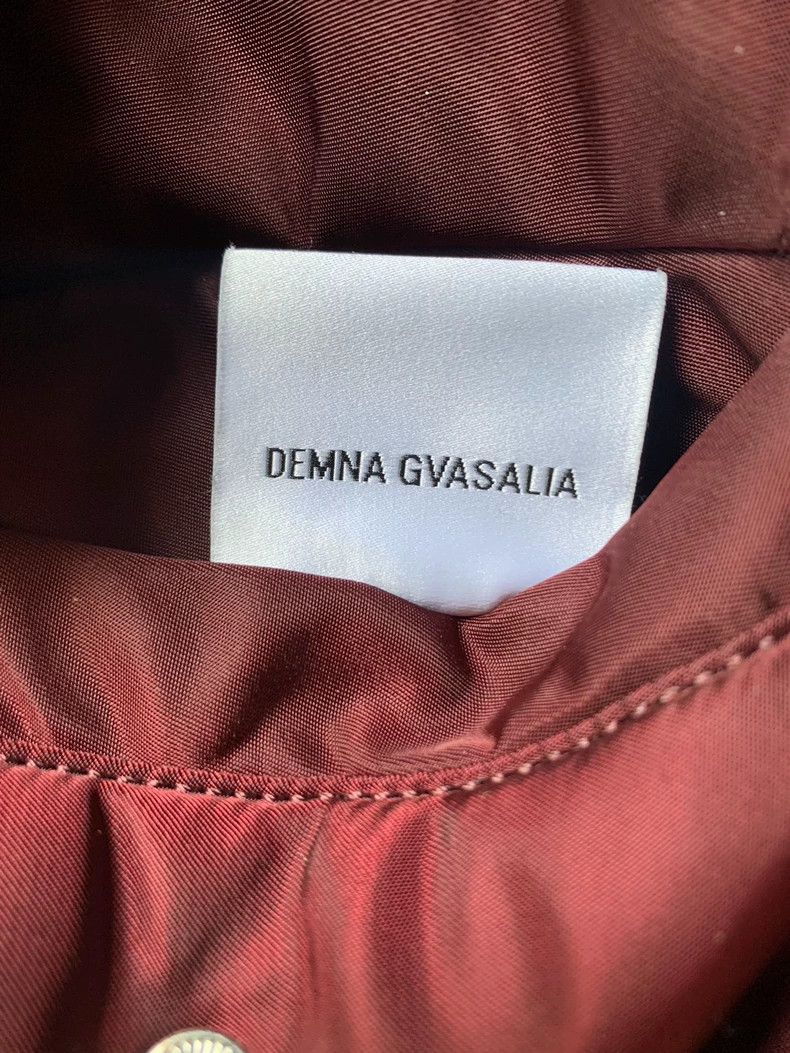 Vetements vetements Burgundy cotton-padded jacket 2501-Nextarrow Size US S / EU 44-46 / 1 - 6 Thumbnail