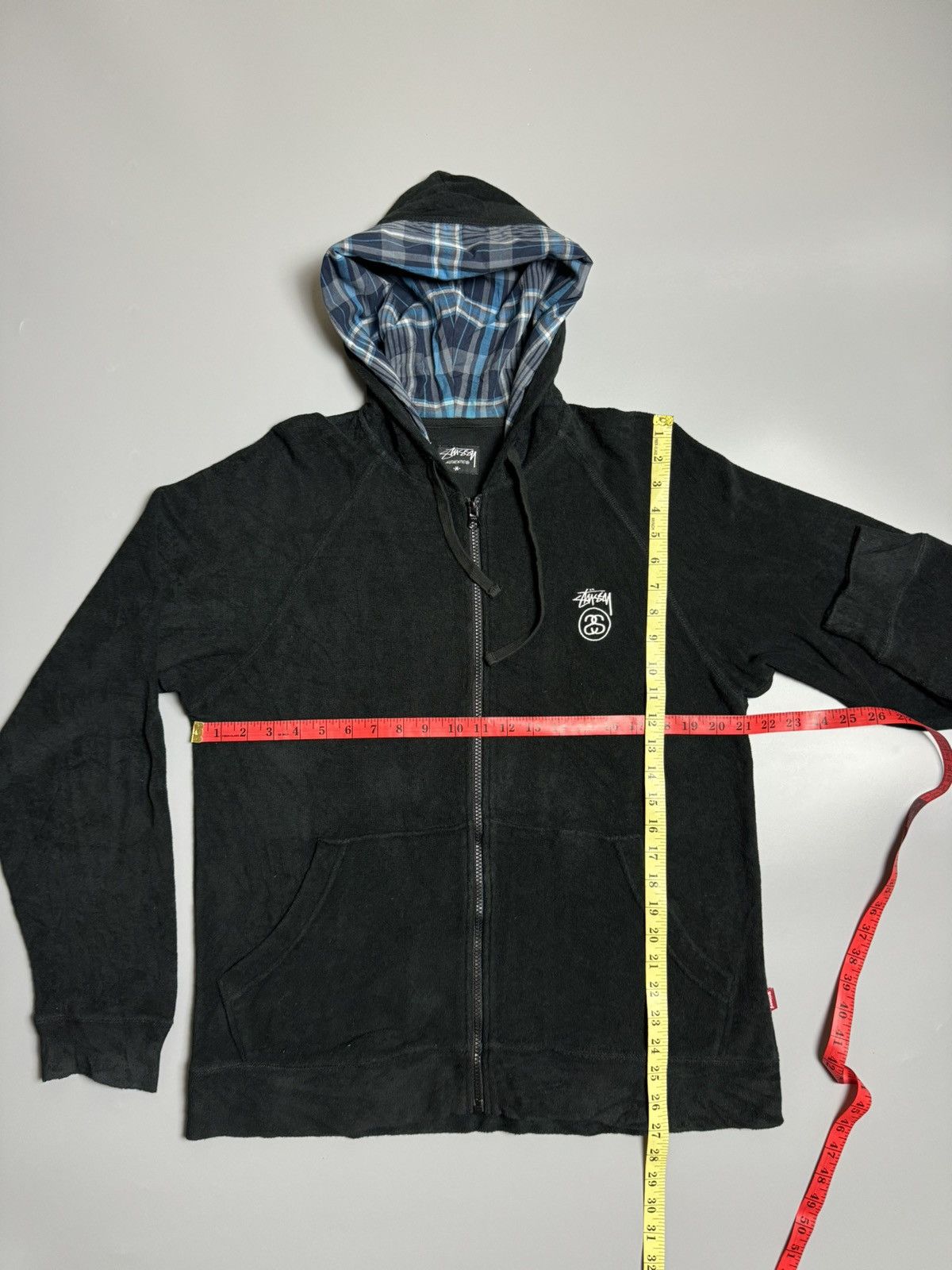 Stussy Stussy Light Zipper Jacket Hoodie Size US M / EU 48-50 / 2 - 8 Thumbnail