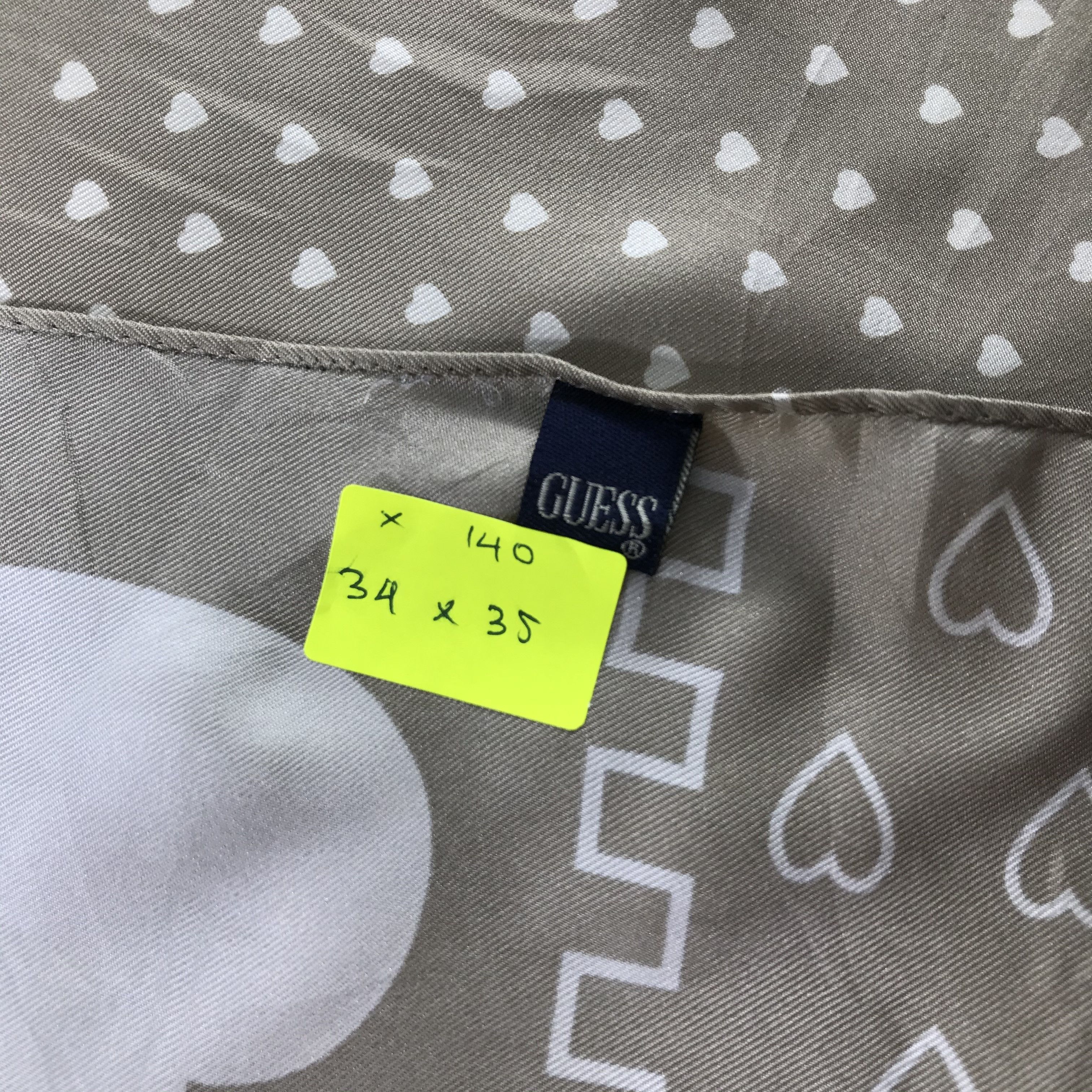 Guess Vintage Guess Silk Scarf Size ONE SIZE - 5 Thumbnail