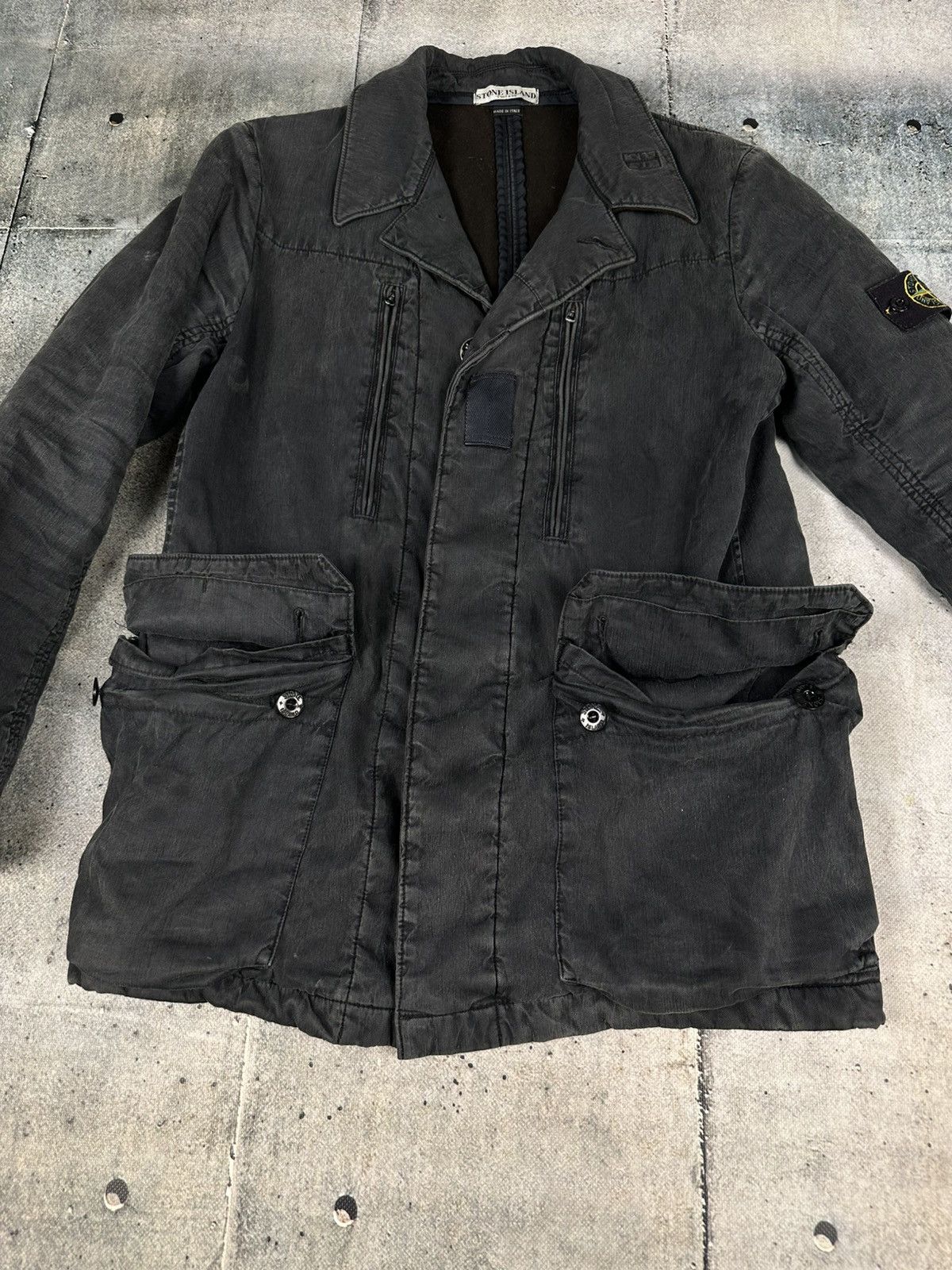 Massimo Osti × Stone Island × Vintage Stone Island Coat Jacket 2005 Size US M / EU 48-50 / 2 - 2 Thumbnail