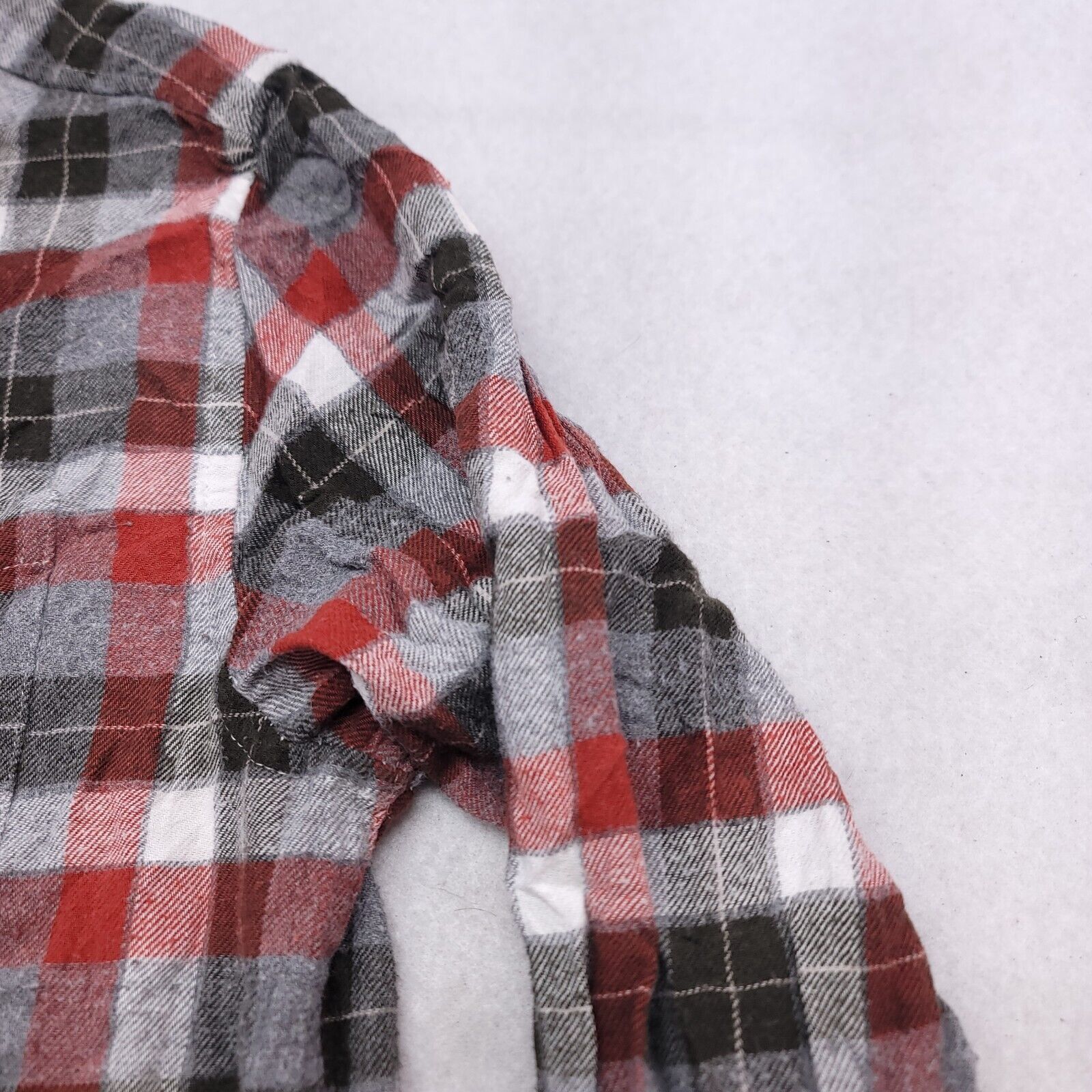 Croft & Barrow Croft & Barrow Tartan Flannel Shirt Mens Size Medium M Red Size US M / EU 48-50 / 2 - 5 Thumbnail