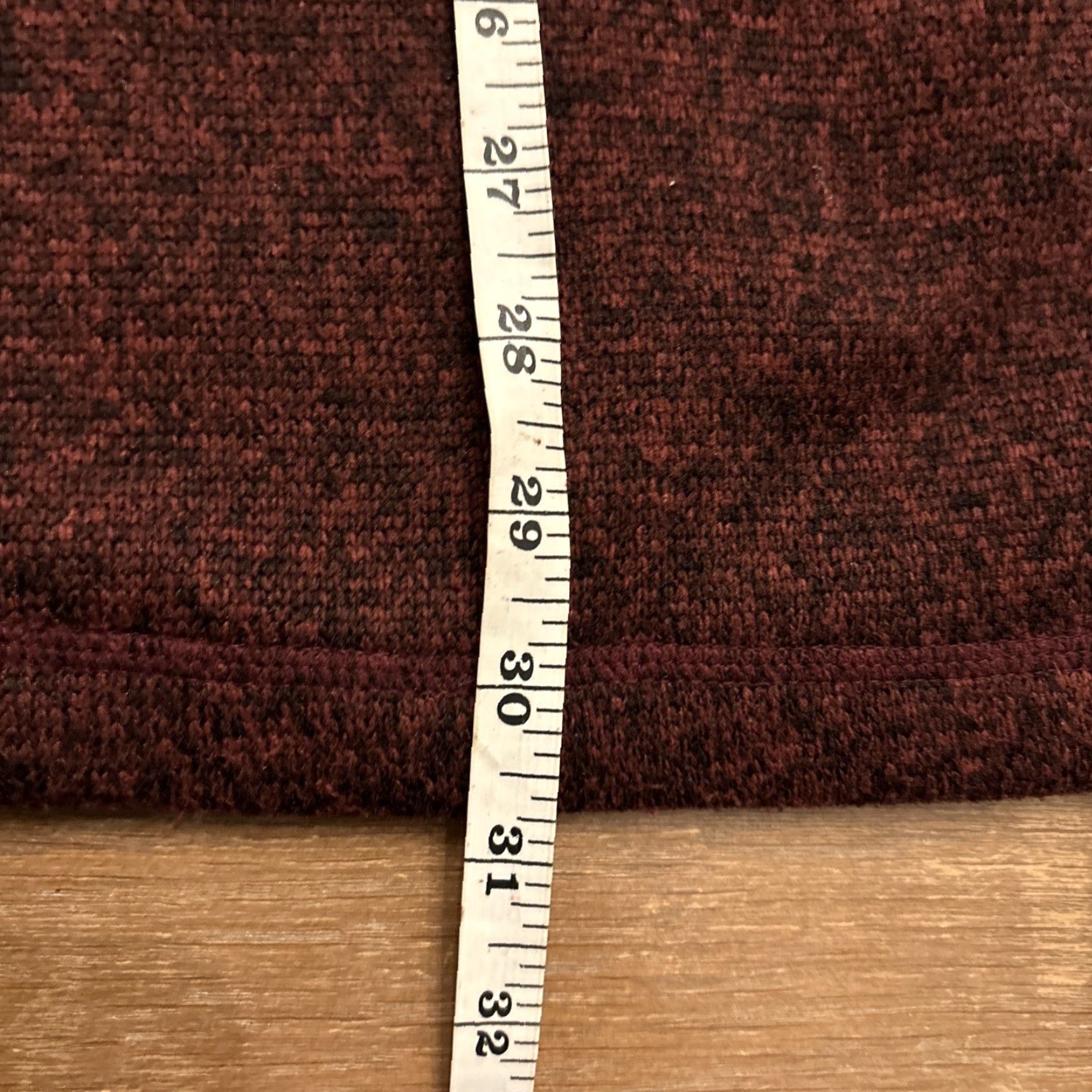 Vintage Woolrich Mens 1/4 Zip Pullover Sweater Fleece Size L Heather Burgundy Size US L / EU 52-54 / 3 - 7 Thumbnail