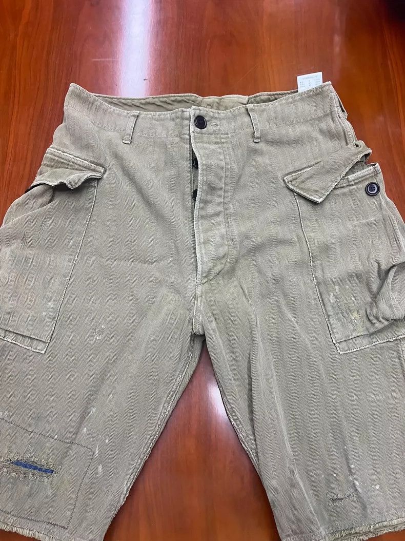 Visvim Visvim Veterans Shorts with Distressed Design-2506 Size US 26 / EU 42 - 5 Thumbnail