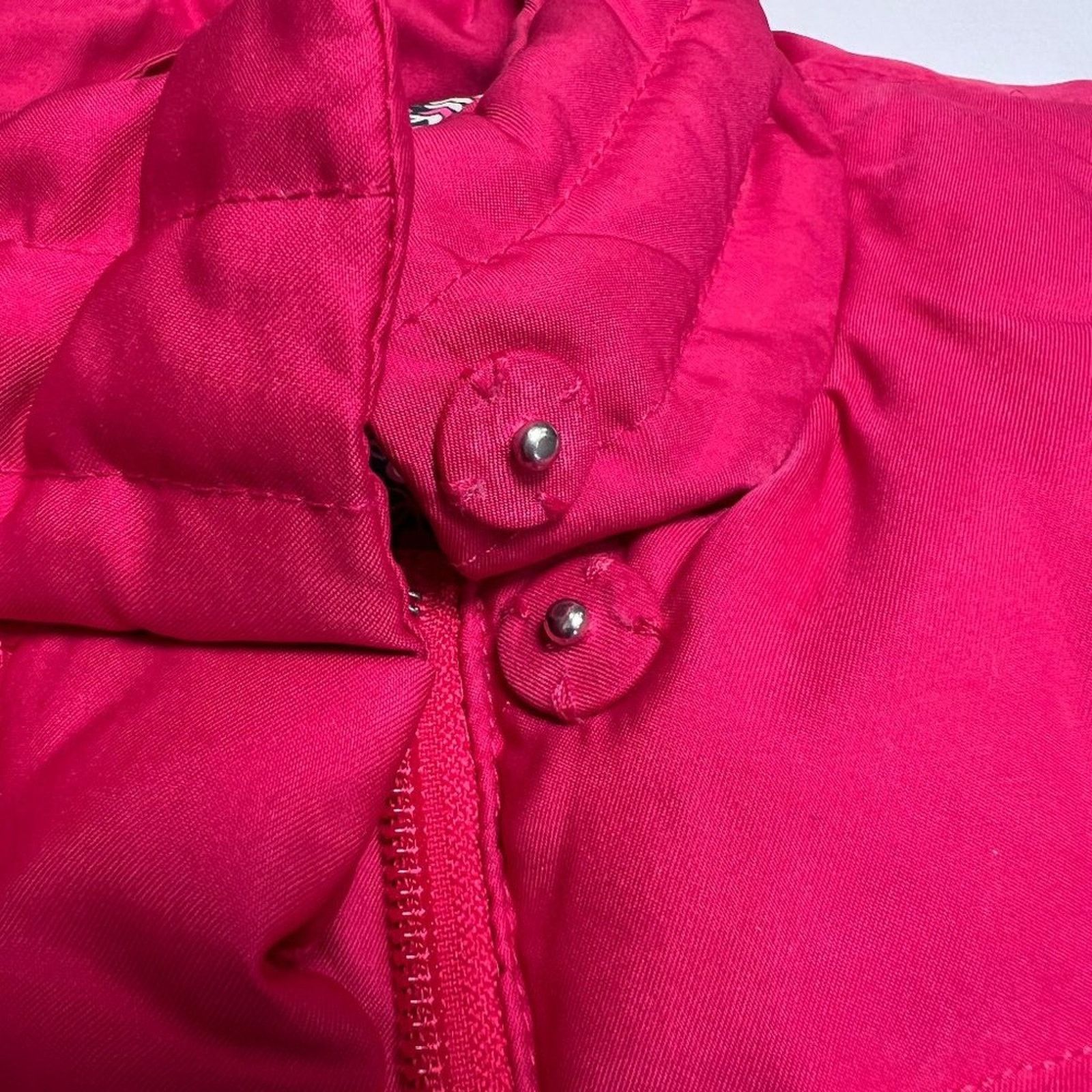 Lilly Pulitzer Lilly Pulitzer Quilted Down Puffer Vest Hot Pink XS Size XS / US 0-2 / IT 36-38 - 8 Thumbnail