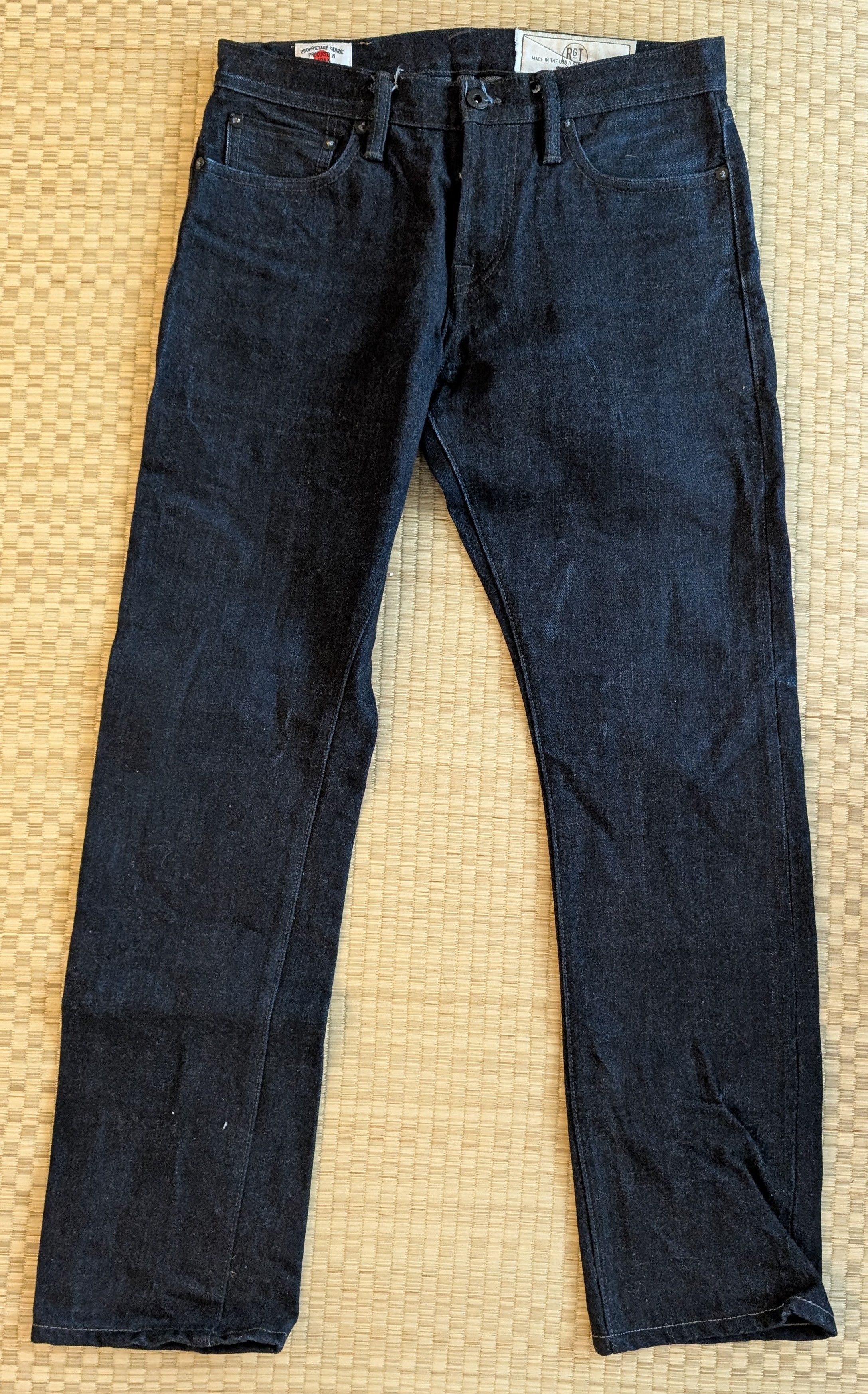 Blue Owl × Rogue Territory RARE Rogue Territory x Blue Owl Stanton Jeans Made in USA Size US 30 / EU 46 - 1 Thumbnail