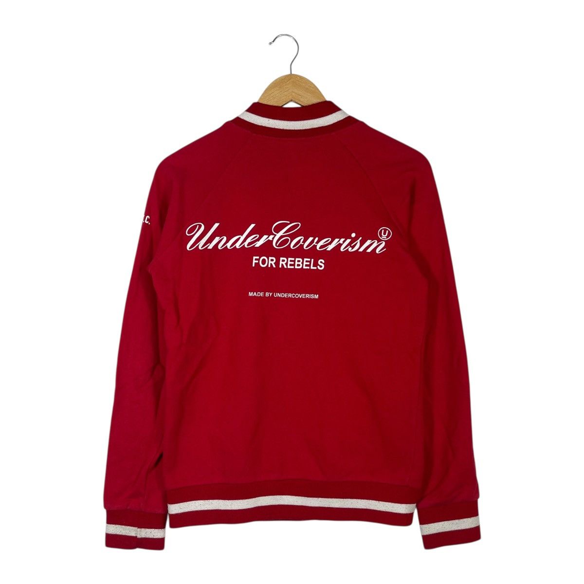Undercover Undercoverism Varsity Jacket | Snap Button Sweat Jacket Size US S / EU 44-46 / 1 - 4 Thumbnail