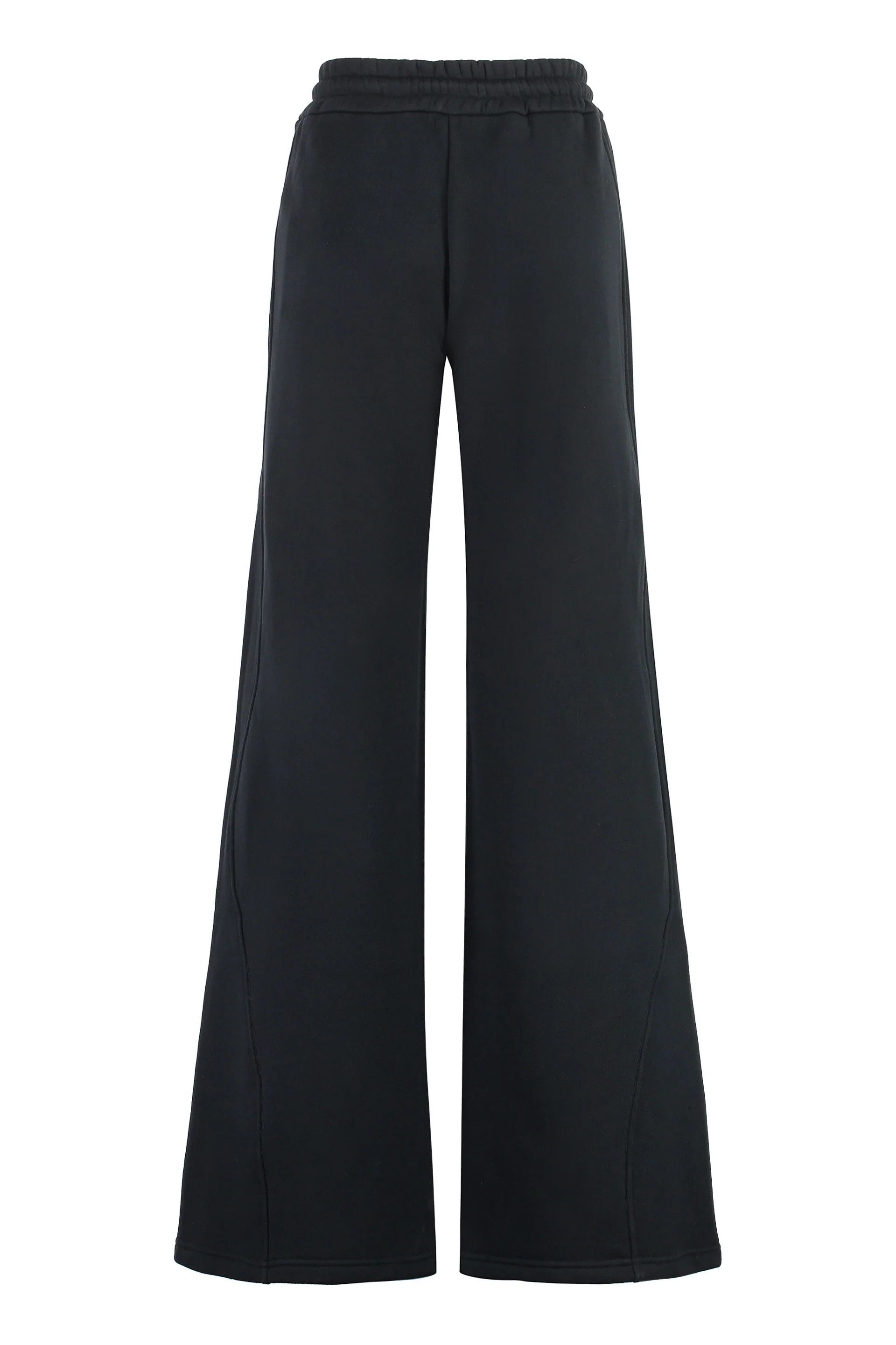 Off-White o1s22i1n0824 Flared Joggers in Black Size 28" / US 6 / IT 42 - 2 Thumbnail