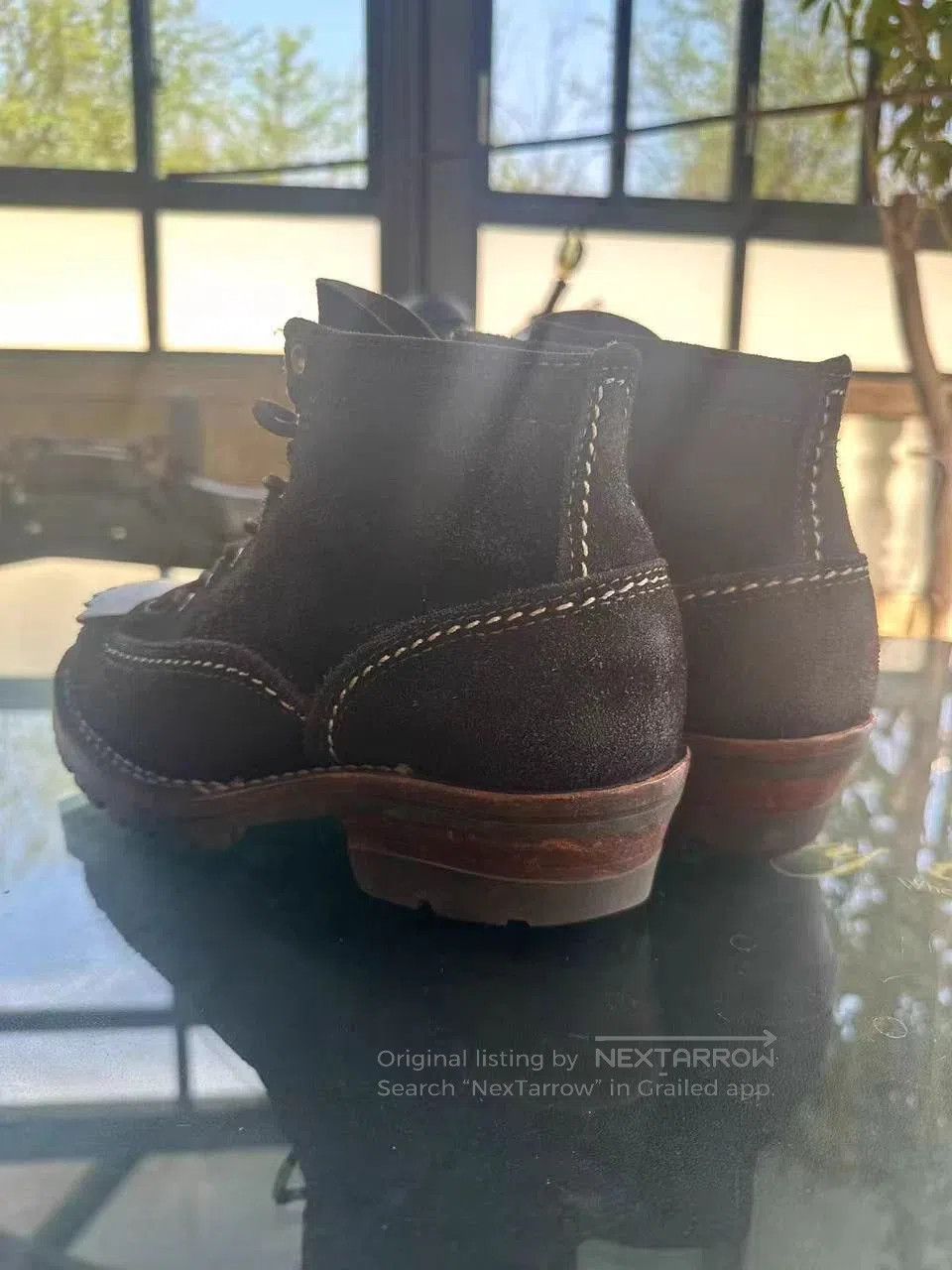 WESCO Brown Lace-Up Boots Size 7.5. Size US 7.5 / EU 40-41 - 2 Thumbnail