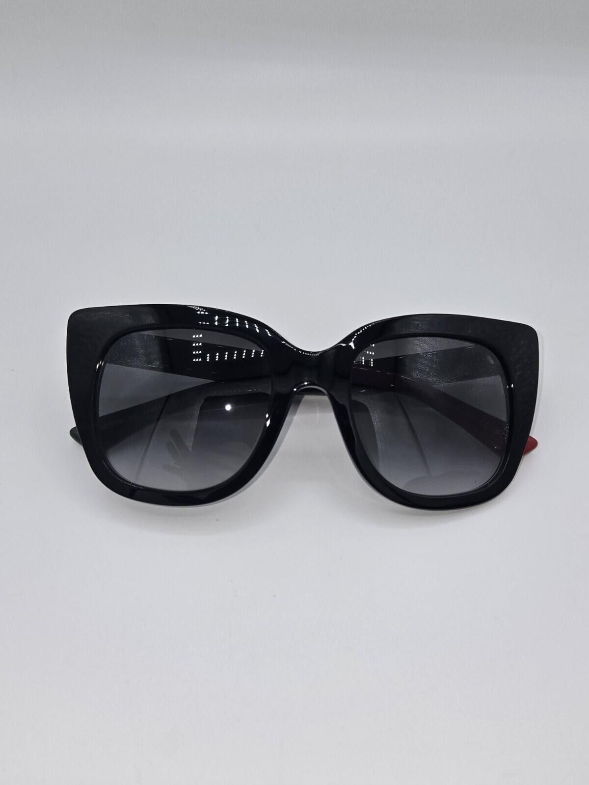 Gucci Gucci Sunglasses GG0163SN 003 Black Red and Green Gradient Size ONE SIZE - 12 Thumbnail