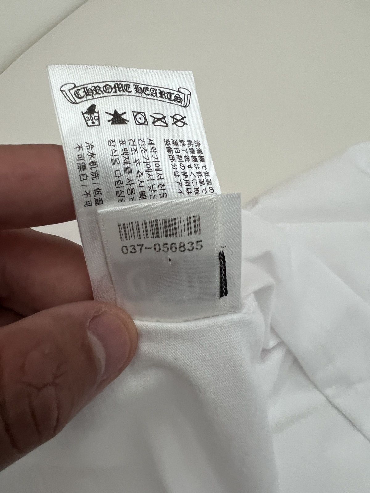 Chrome Hearts Chrome hearts logo t shirt Size US M / EU 48-50 / 2 - 7 Thumbnail
