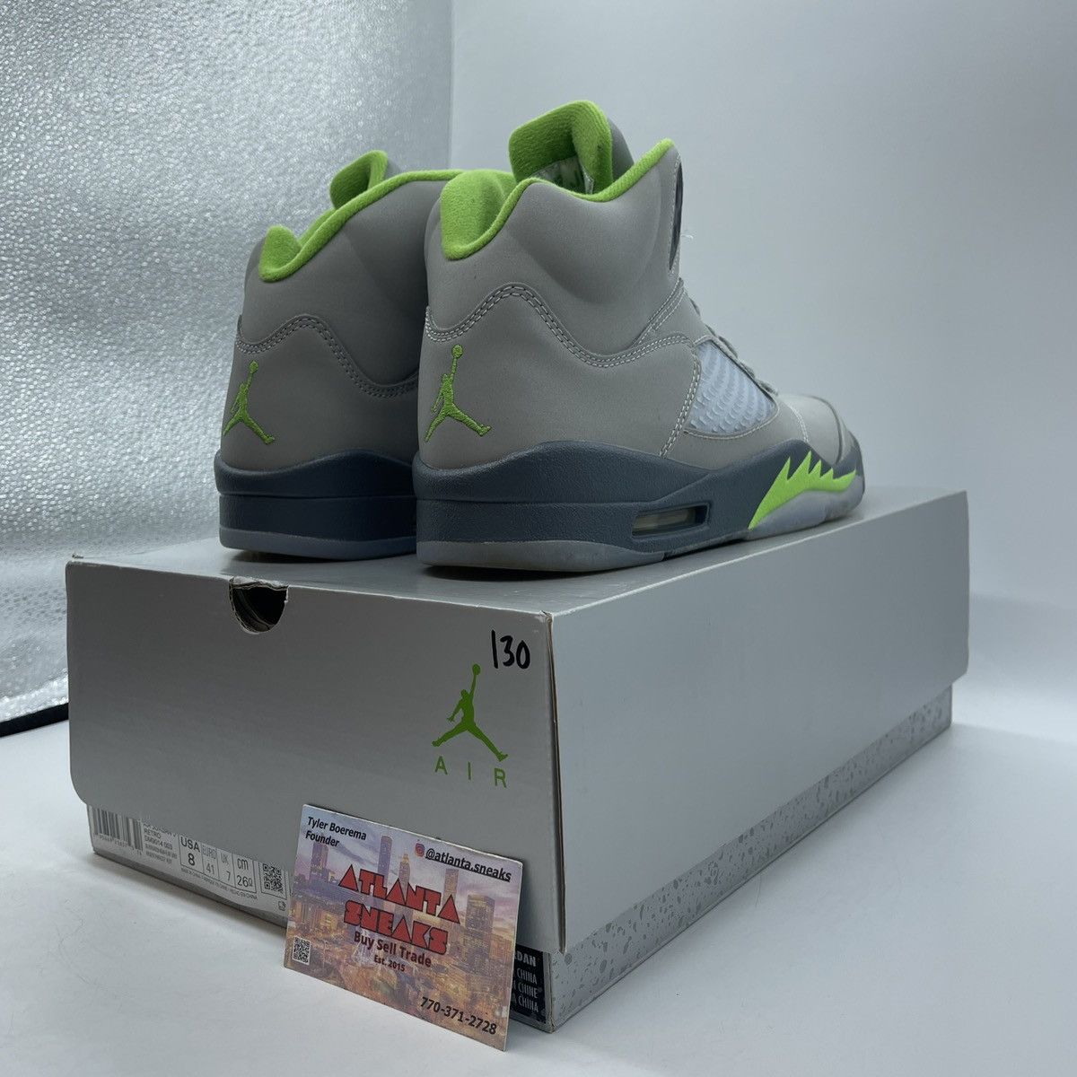 Jordan Brand Air Jordan 5 green bean Size US 8 / EU 41 - 5 Thumbnail