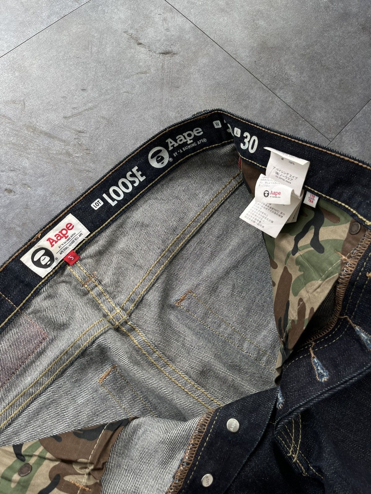 Aape Aape by A Bathing Ape Denim Size US 31 - 10 Thumbnail
