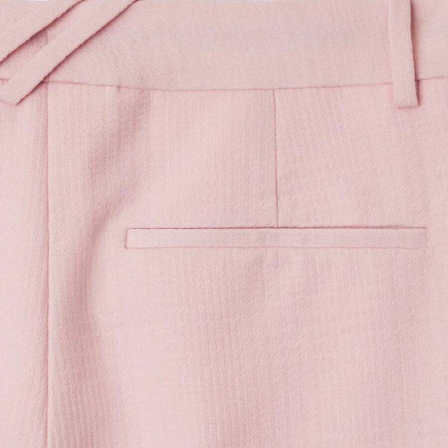 Burberry o1w1db10426 Straight Leg Trousers in Pink Size 28" / US 6 / IT 42 - 6 Thumbnail