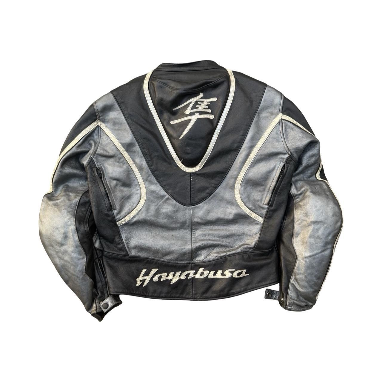Other Vintage AGV SPORT Suzuki Hayabusa Leather Motorcycle Jacket Size US L / EU 52-54 / 3 - 2 Thumbnail