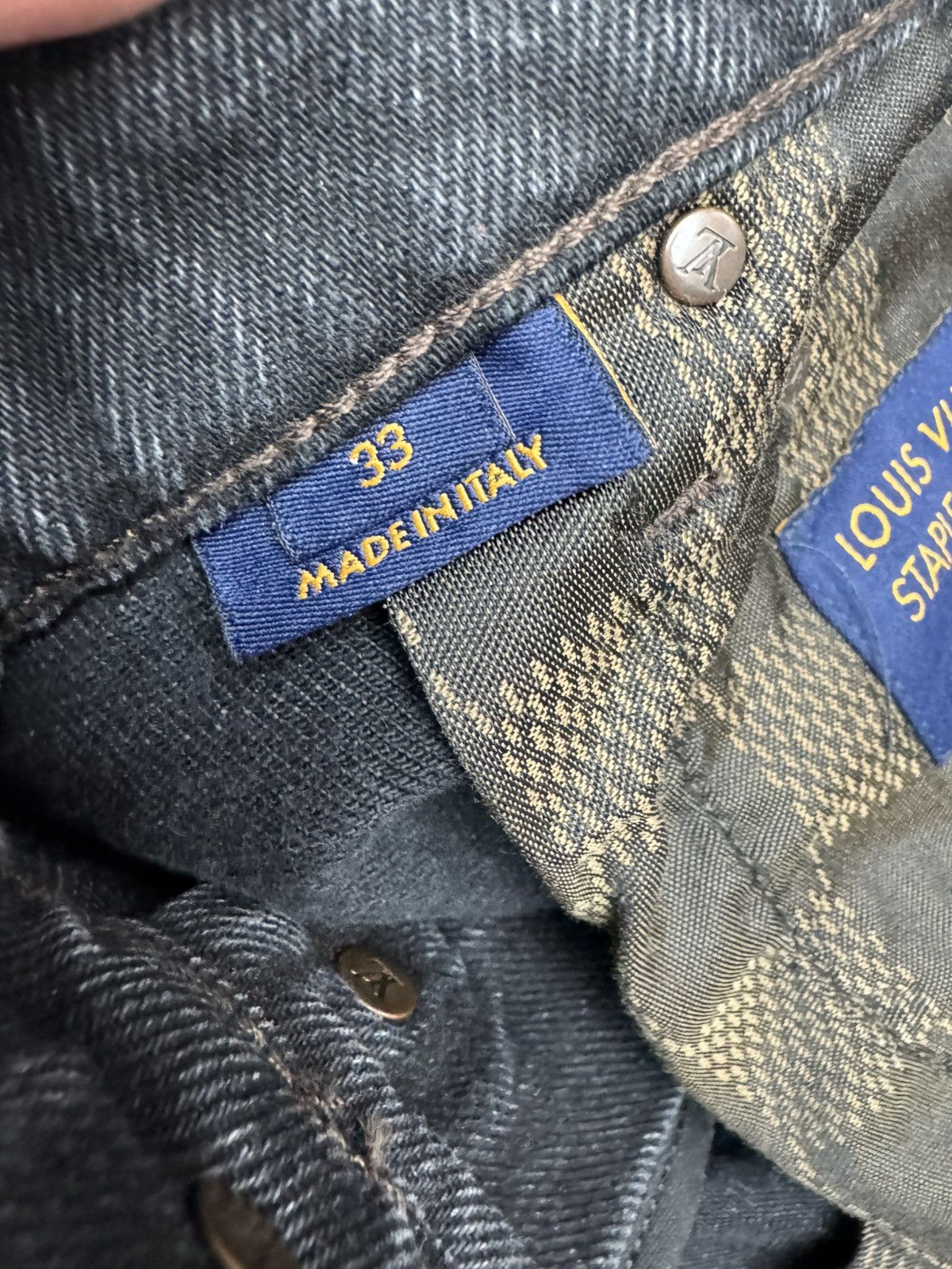 Louis Vuitton Louis Vuitton staples edition skate fit denim Size US 33 - 8 Thumbnail