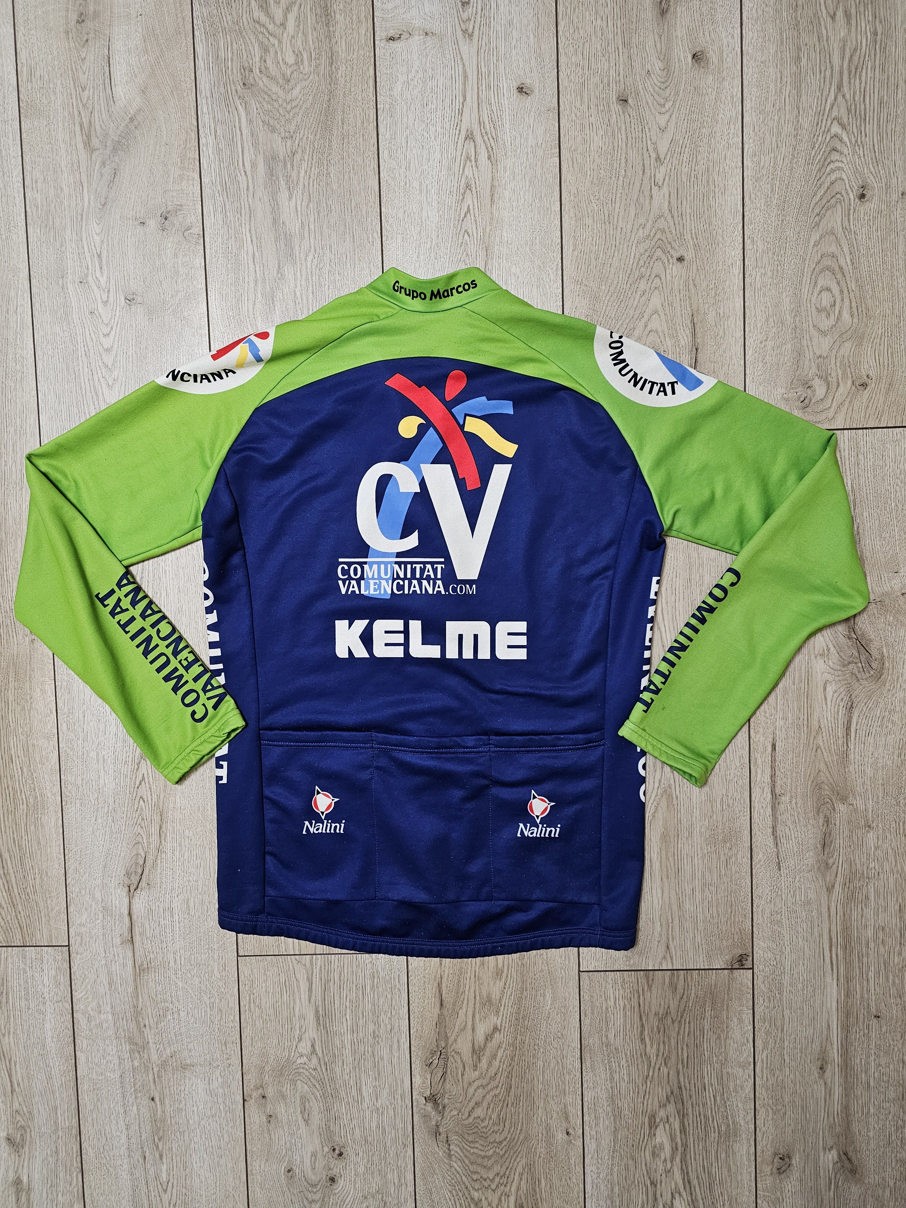 Vintage COMUNITAT VALENCIANA CYCLING JERSEY KELME VELO CYCLING TEAM Size US XL / EU 56 / 4 - 2 Thumbnail
