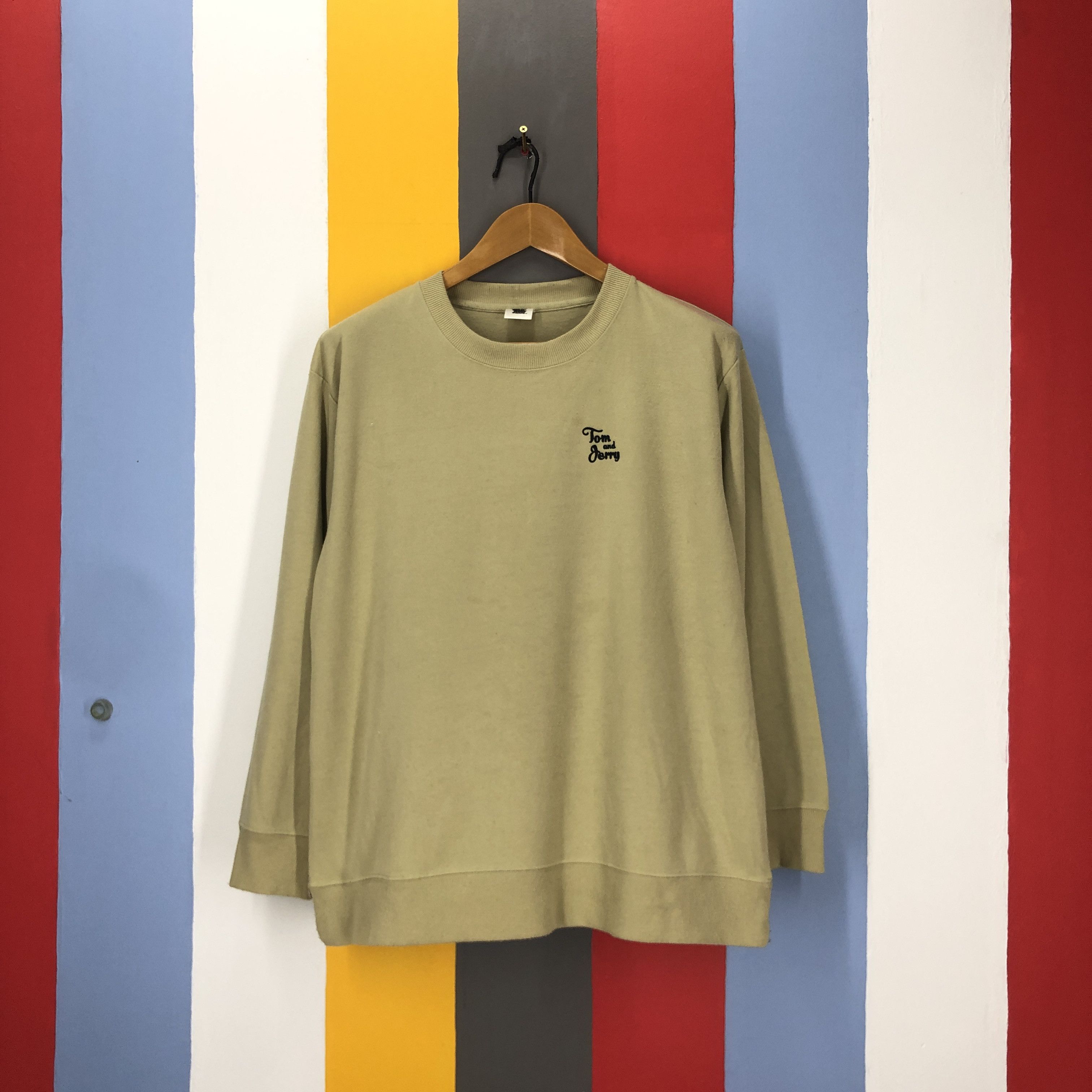 Cartoon Network TOM AND JERRY Crew Neck Sweatshirt #1614/02 Size US L / EU 52-54 / 3 - 3 Thumbnail