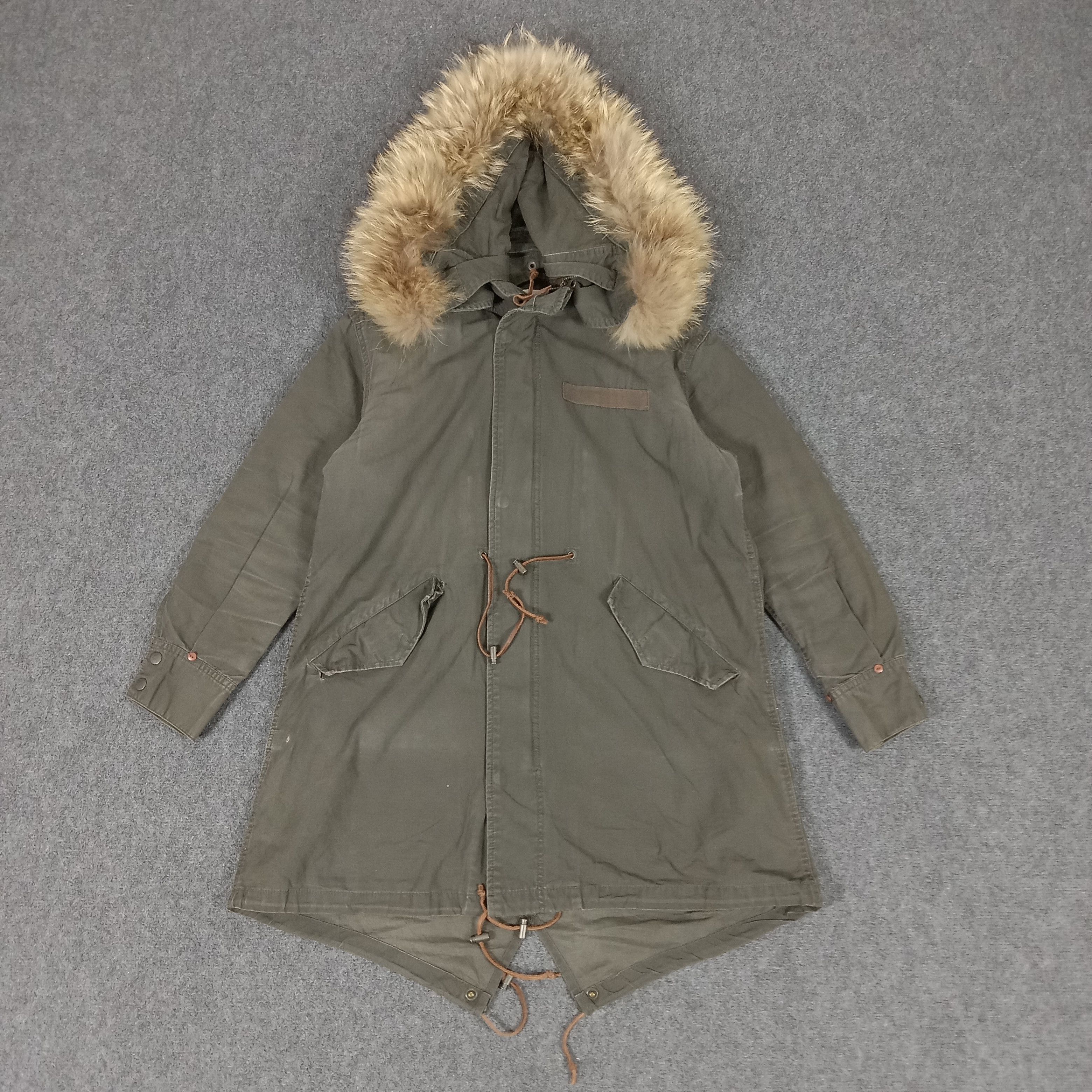 Japanese Brand × Le Grande Bleu (L.G.B.) × Vintage G.O.A Japanese Punk Style Parka Winter Jacket Size US M / EU 48-50 / 2 - 1 Thumbnail
