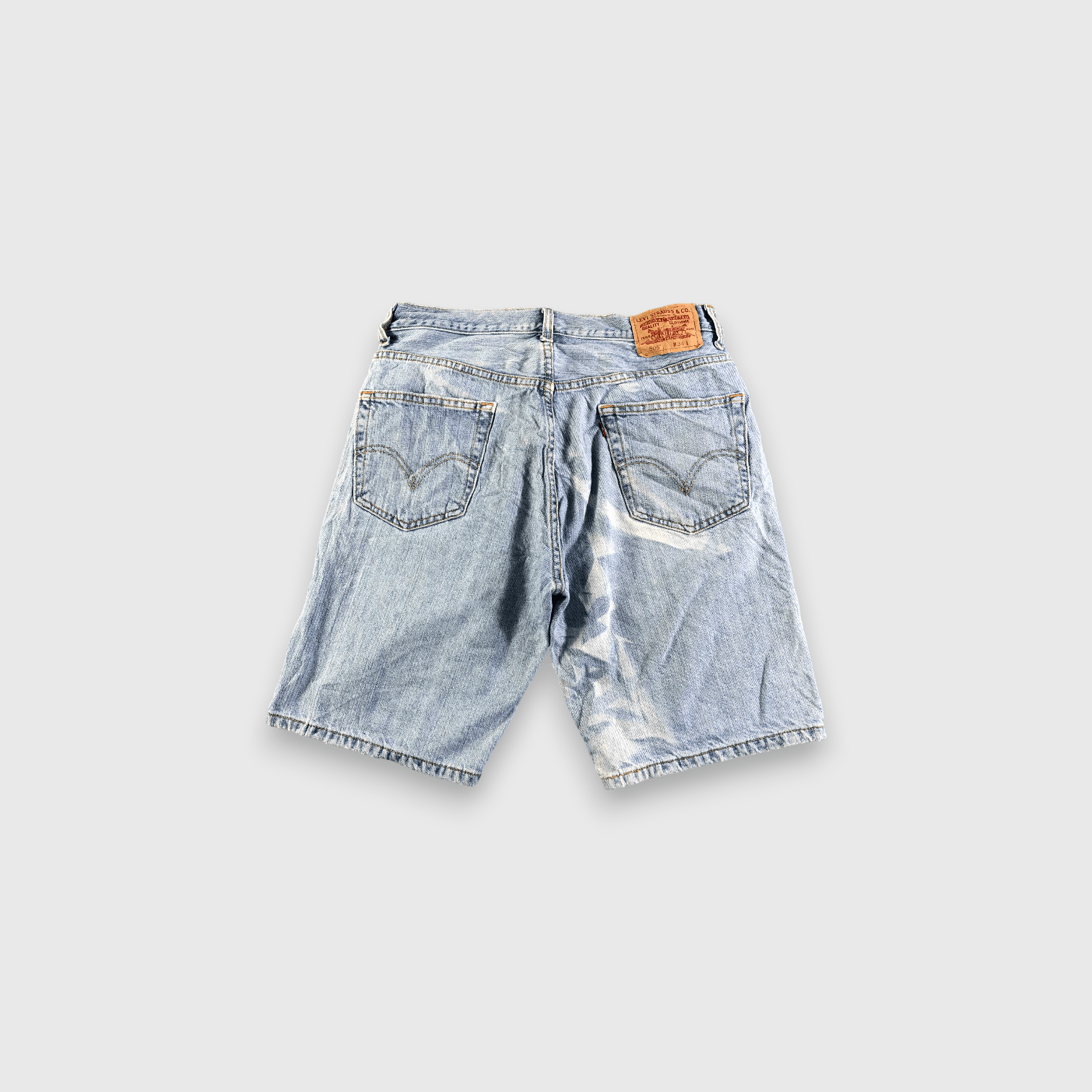 Levi's × Vintage Vintage 90s Light Wash Levis 505 Jeans-J4099 Size US 32 / EU 48 - 2 Thumbnail