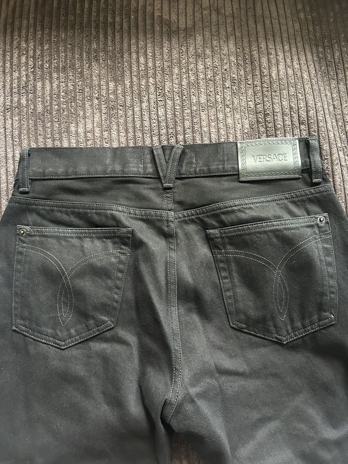 Versace Black Versace Medusa Jeans Size US 29 - 5 Thumbnail
