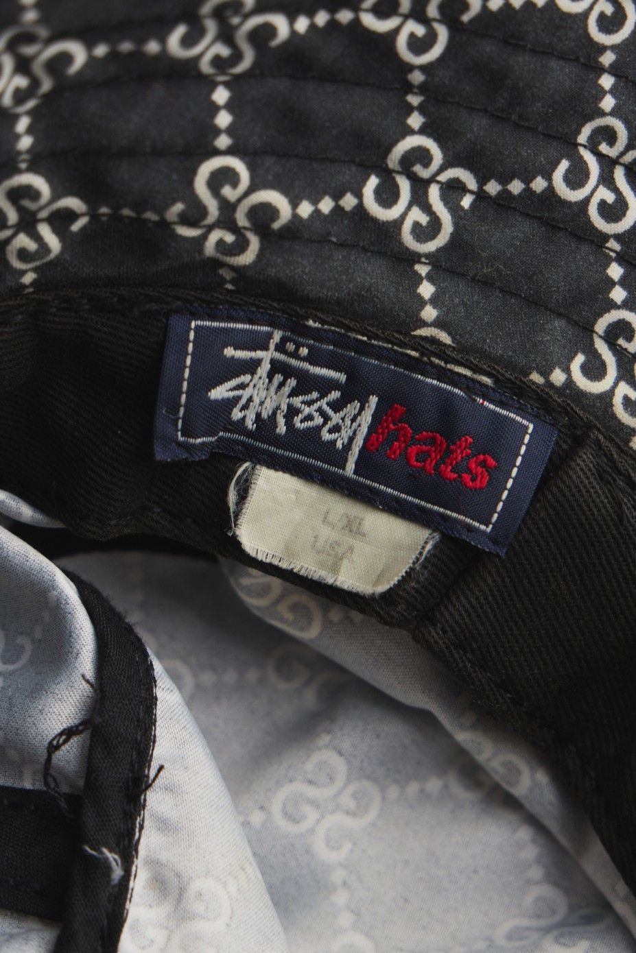 Stussy Old Stussy Gucci ' STUCCI ' RIP Bucket Hat Yellow Size ONE SIZE - 6 Thumbnail