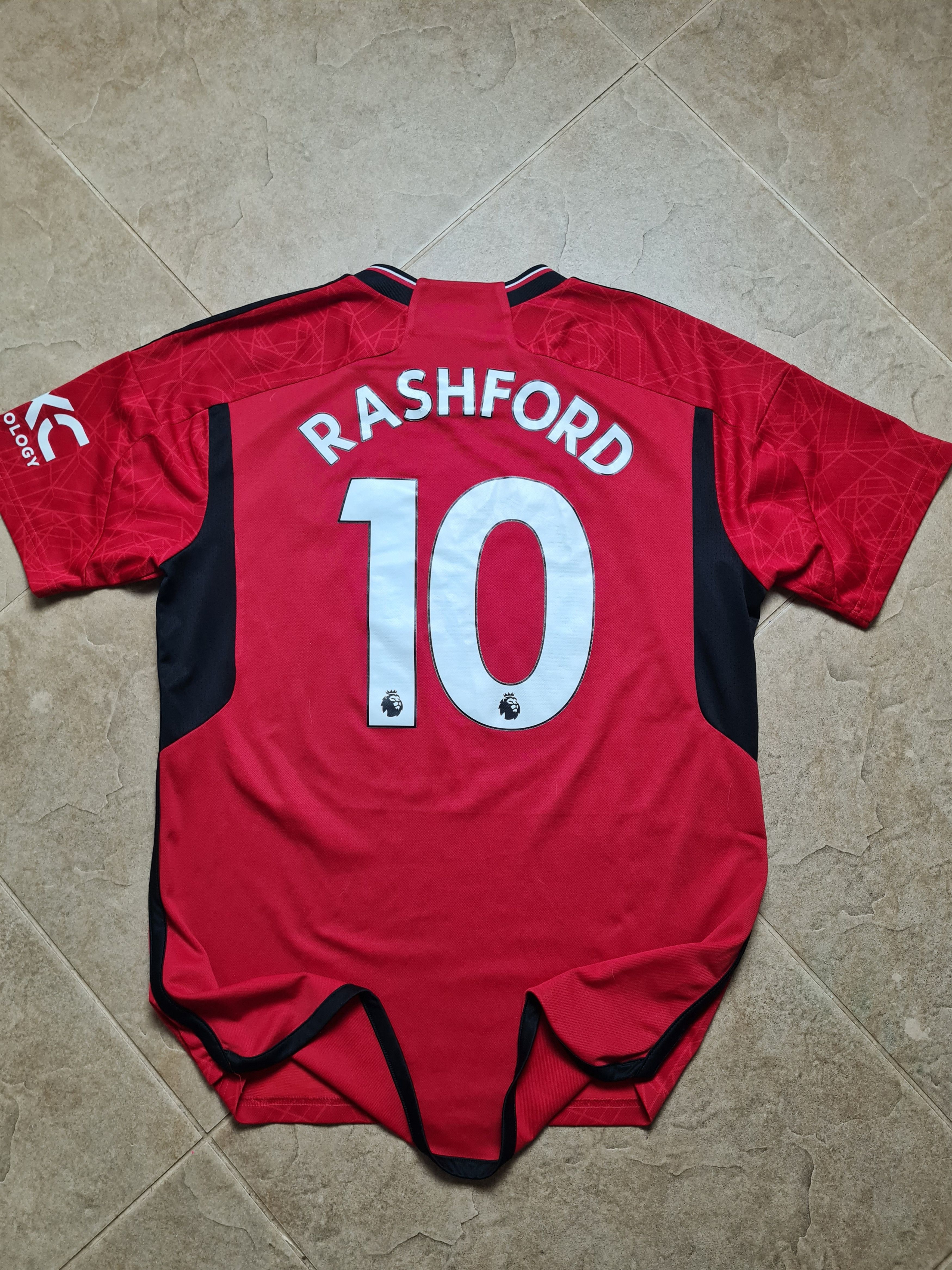 Adidas Manchester United 2021 #10 Rashford Adidas Soccer IP1726 Size US L / EU 52-54 / 3 - 1 Thumbnail