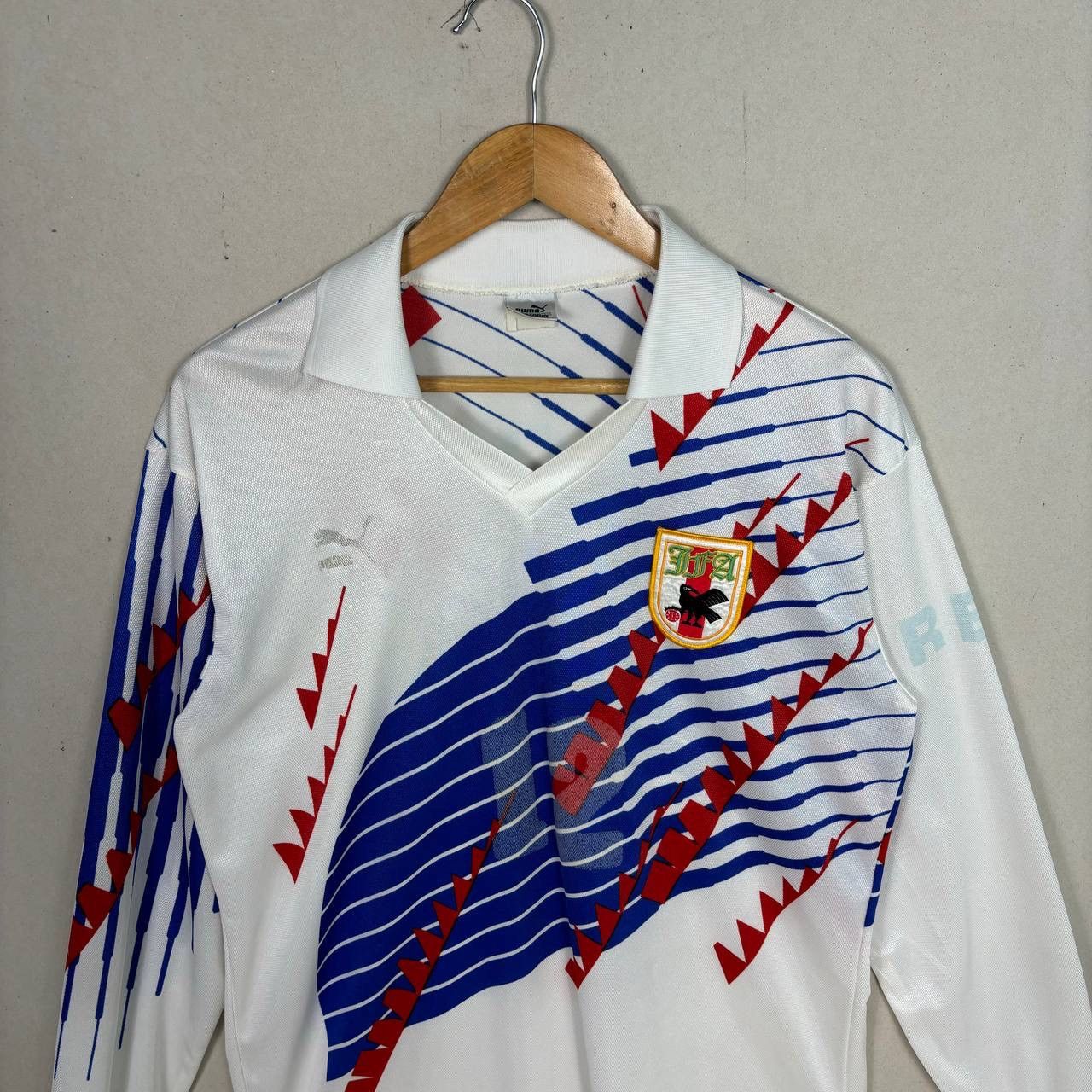 Puma × Vintage Vintage Japan World Cup 93/94 Jersey FIFA Soccer Football LS Size US XL / EU 56 / 4 - 3 Thumbnail