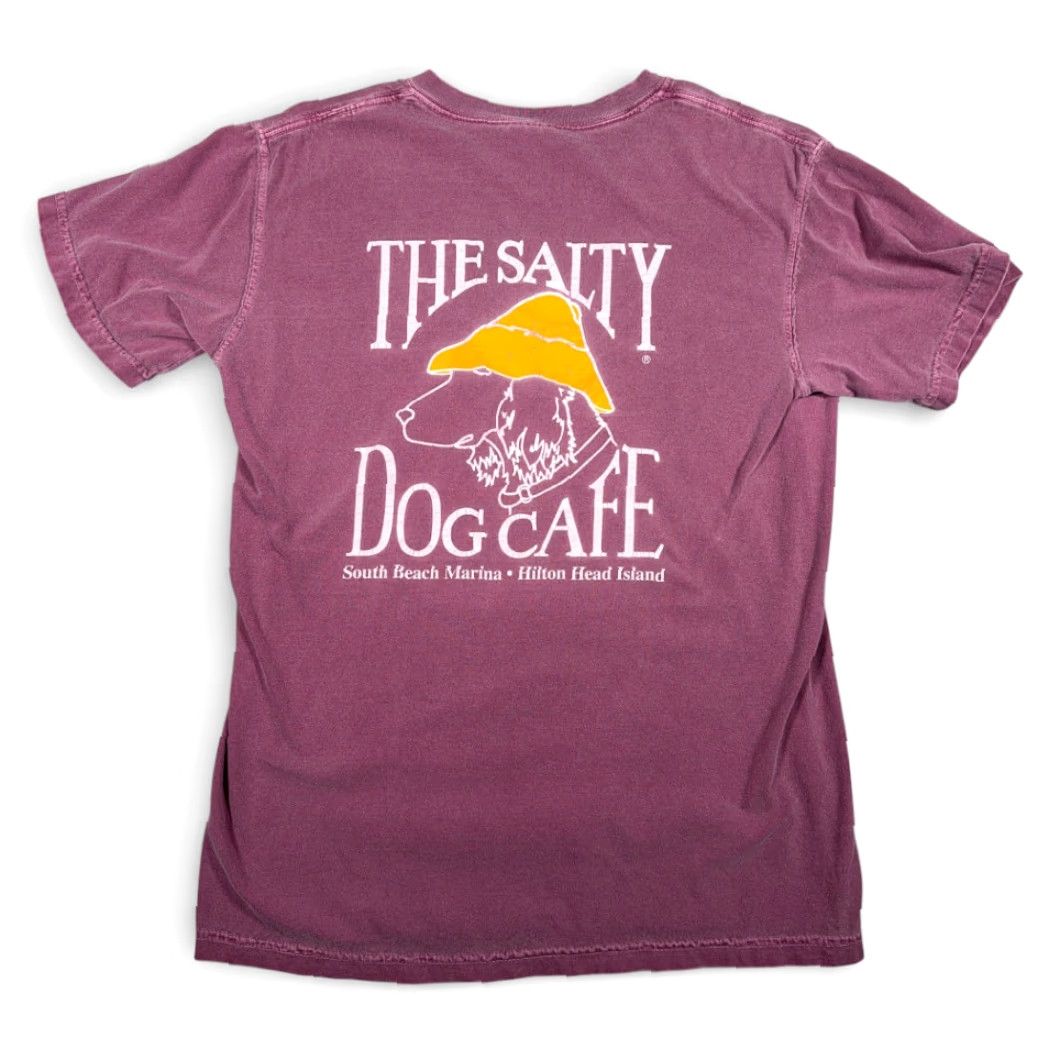 Comfort Colors Salty Dog Cafe Shirt Purple Hilton Head Island Y2K Comfort Colors Small Adult Short Sleeve Crew Neck Cotton Size US S / EU 44-46 / 1 - 2 Thumbnail