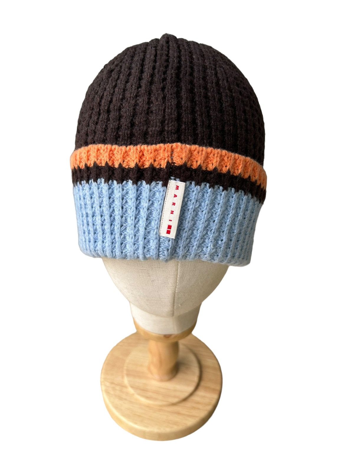 Marni × Uniqlo 🔥‼️Combo 2pcs Uniqlo x Marni popcorn knitted beanie unisex Size ONE SIZE - 4 Thumbnail