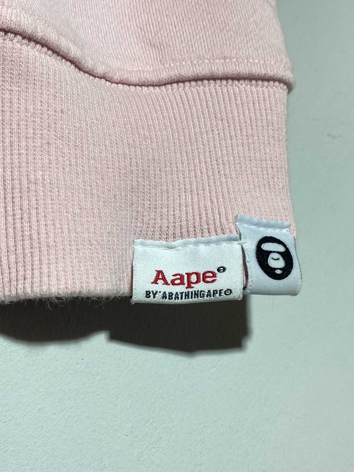 AAPE x Sponge Bob hype streetwear pink sweatshirt