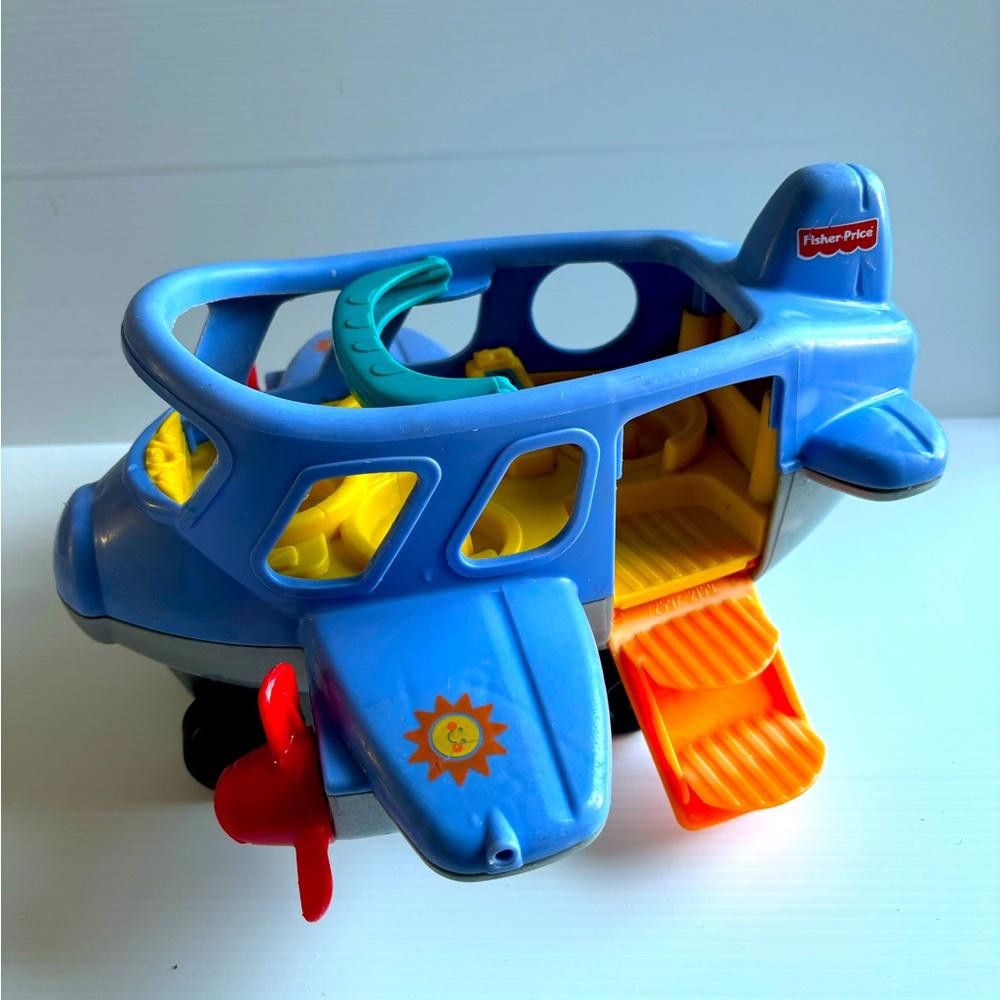 Designer Fisher-Price Little People Adventure Airlines Airplane 1998 Size ONE SIZE - 1 Thumbnail