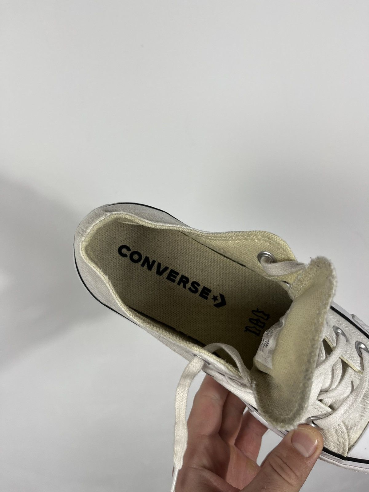 Converse Converse Platform Canvas Sneakers White High Sole 38 US 7.5 Size US 7.5 / IT 37.5 - 11 Thumbnail