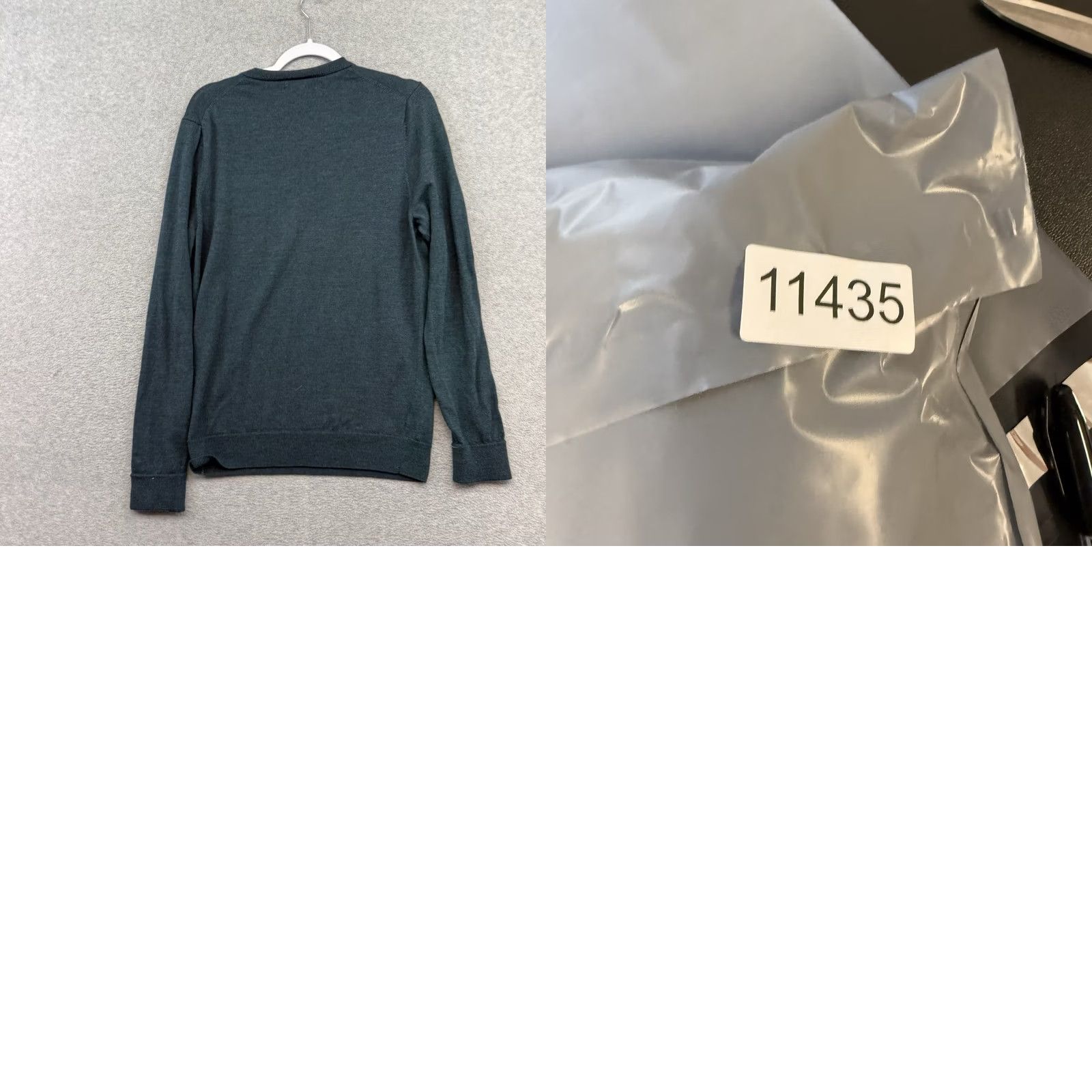 Nordstrom Nordstrom Sweater Men M Green Long Sleeve V-Neck Knit Wool Pullover Casual Business Fall Winter Vintage No Size US M / EU 48-50 / 2 - 8 Thumbnail