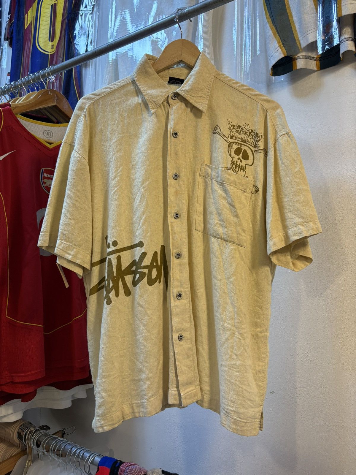 Stussy Y2K Stussy Hawaii Shirt Size US XXL / EU 58 / 5 - 1 Thumbnail