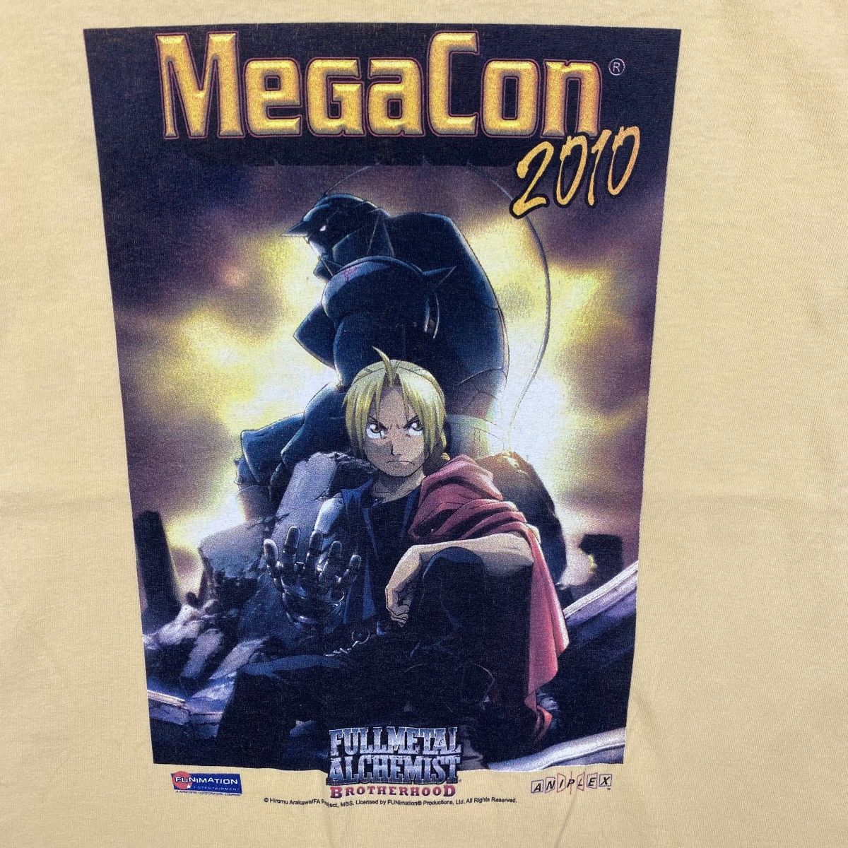 Anime Vintage MEGACON 2010 Fullmetal Alchemist Brotherhood Anime Size US S / EU 44-46 / 1 - 2 Thumbnail