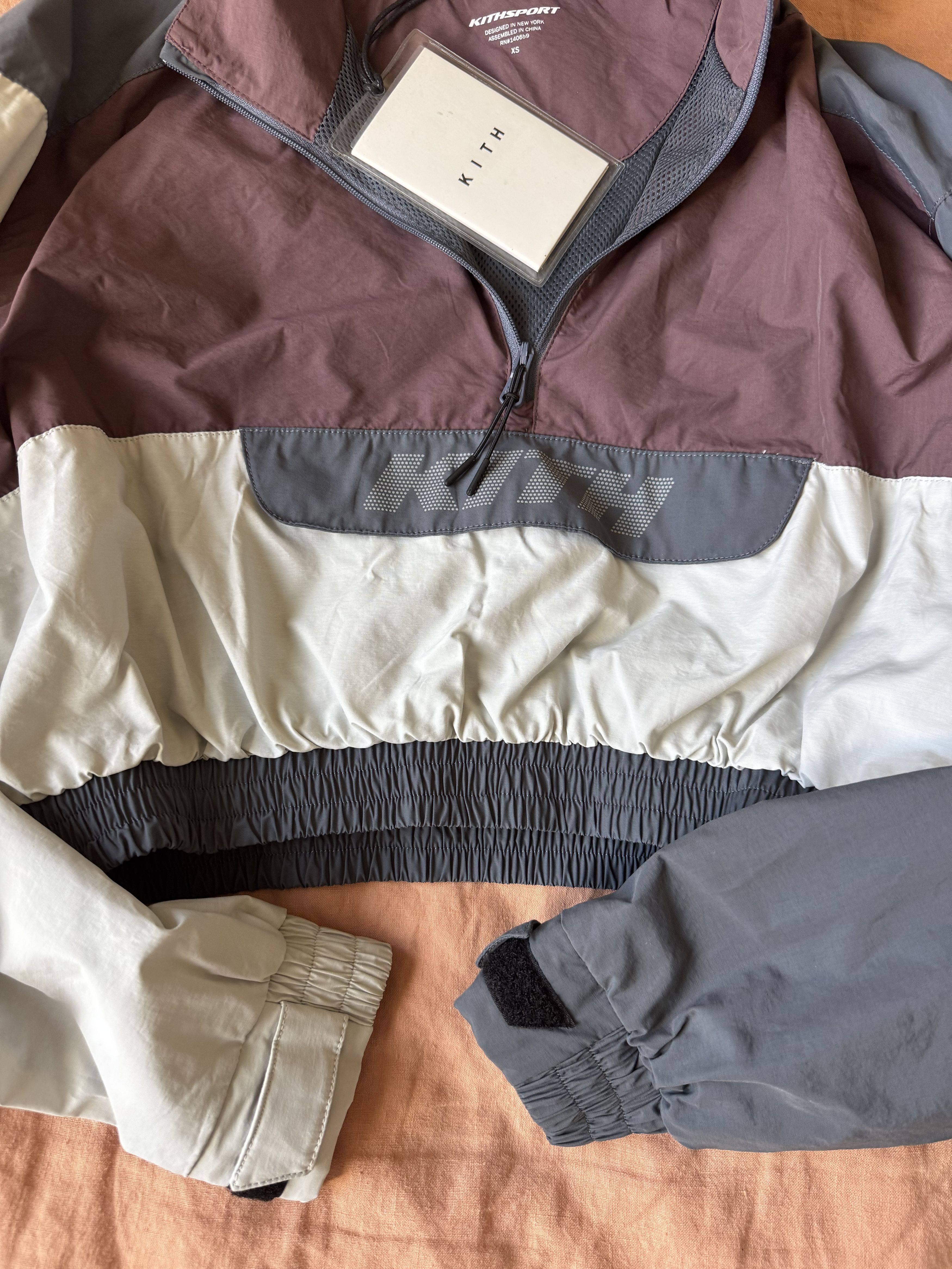 Kith KITH Women Theo Track Cropped Jacket Size XS / US 0-2 / IT 36-38 - 5 Thumbnail