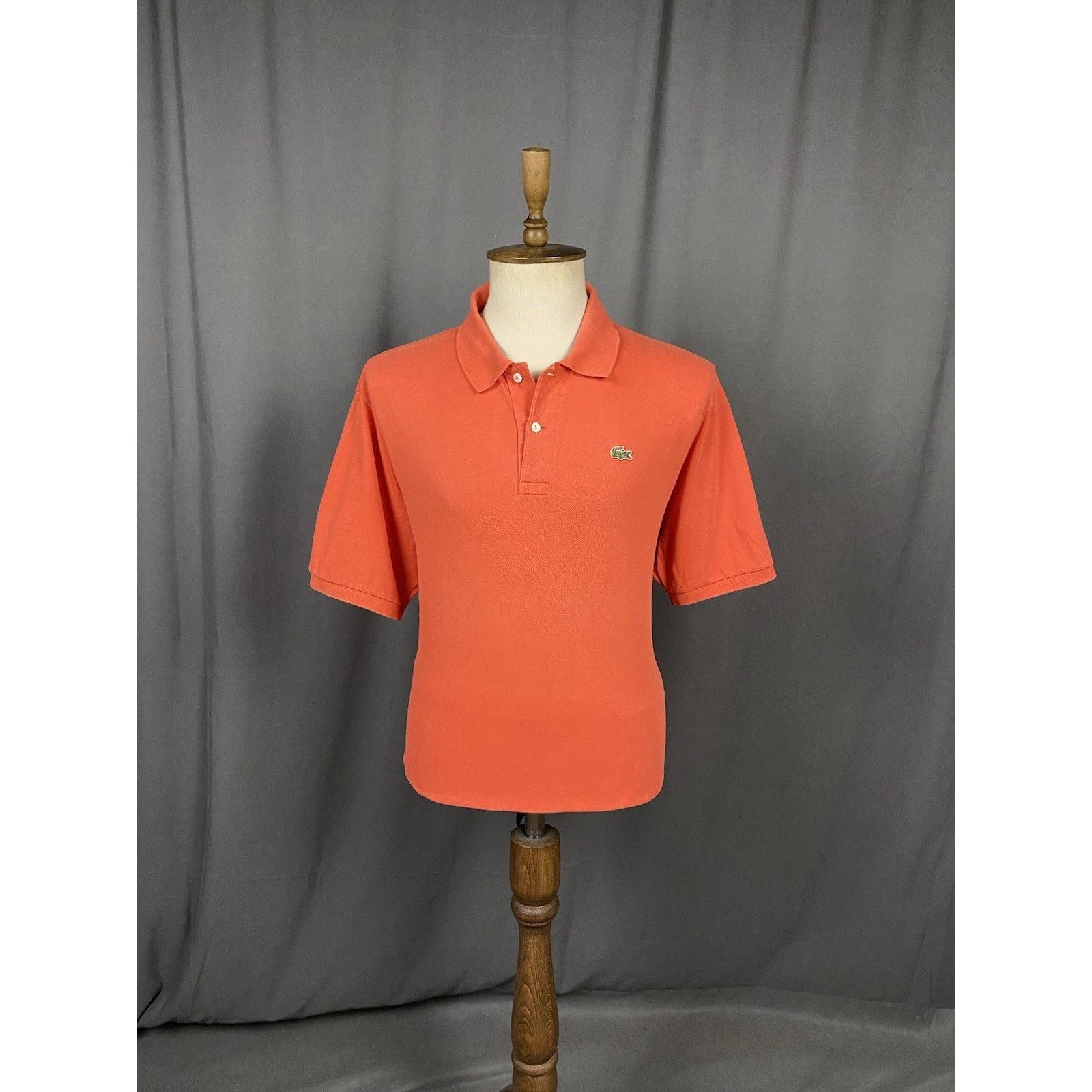 Lacoste Lacoste Men's Orange Polo T-Shirt Size 8 / 3XL Size US XXL / EU 58 / 5 - 3 Thumbnail