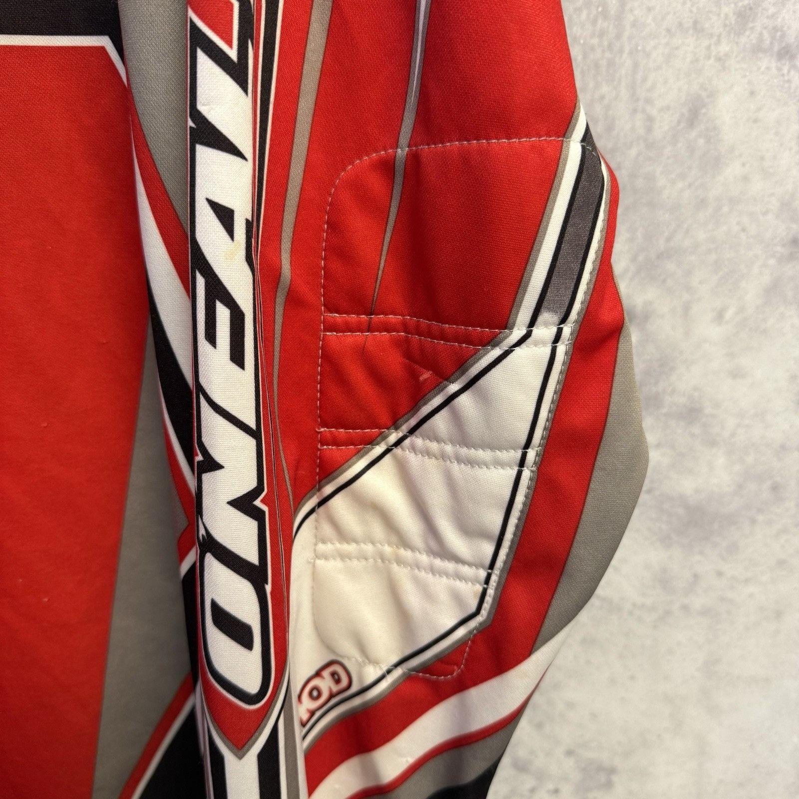 Vintage Vintage Oneal Motocross Jersey Mens Large Red Long Sleeve El Size US L / EU 52-54 / 3 - 4 Thumbnail