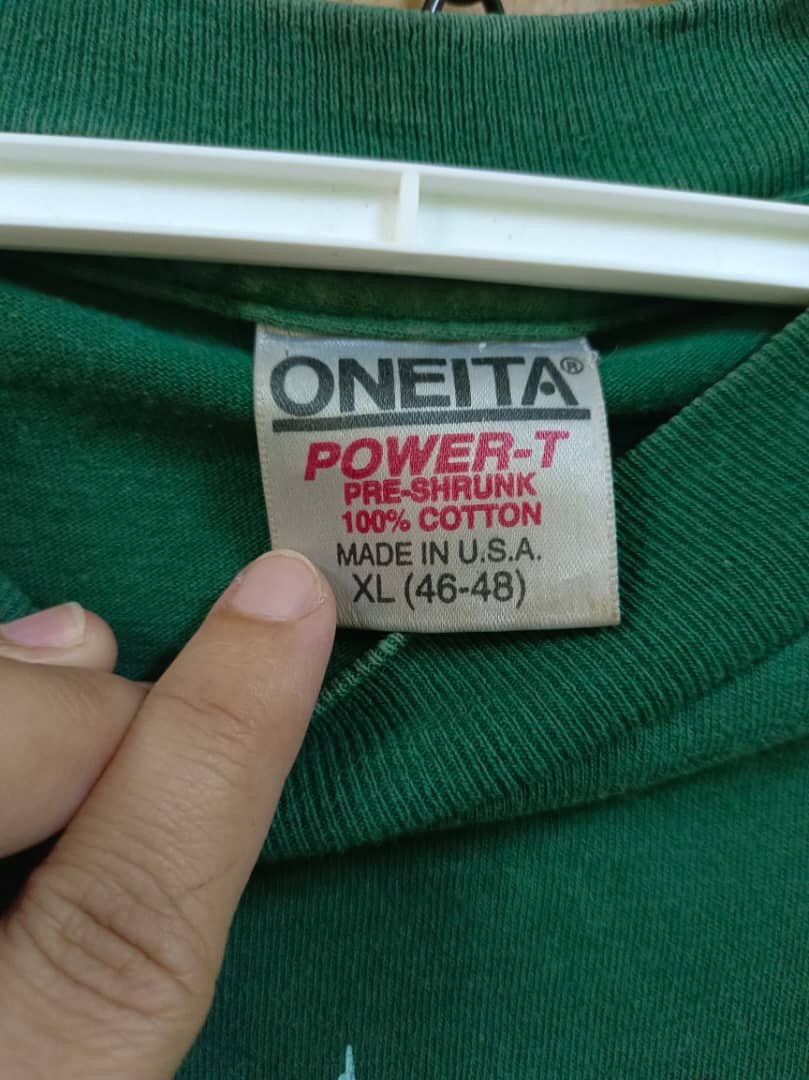 Designer × Vintage Vintage 90's Oneita USA Trinidad Run Tee Size US XL / EU 56 / 4 - 5 Thumbnail
