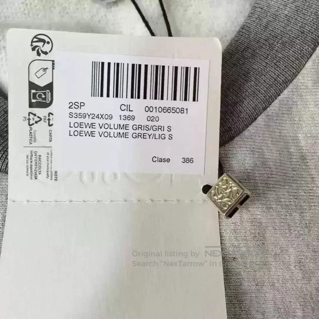 Loewe Loewe Gray Logo Sweatshirt. Size US S / EU 44-46 / 1 - 6 Thumbnail