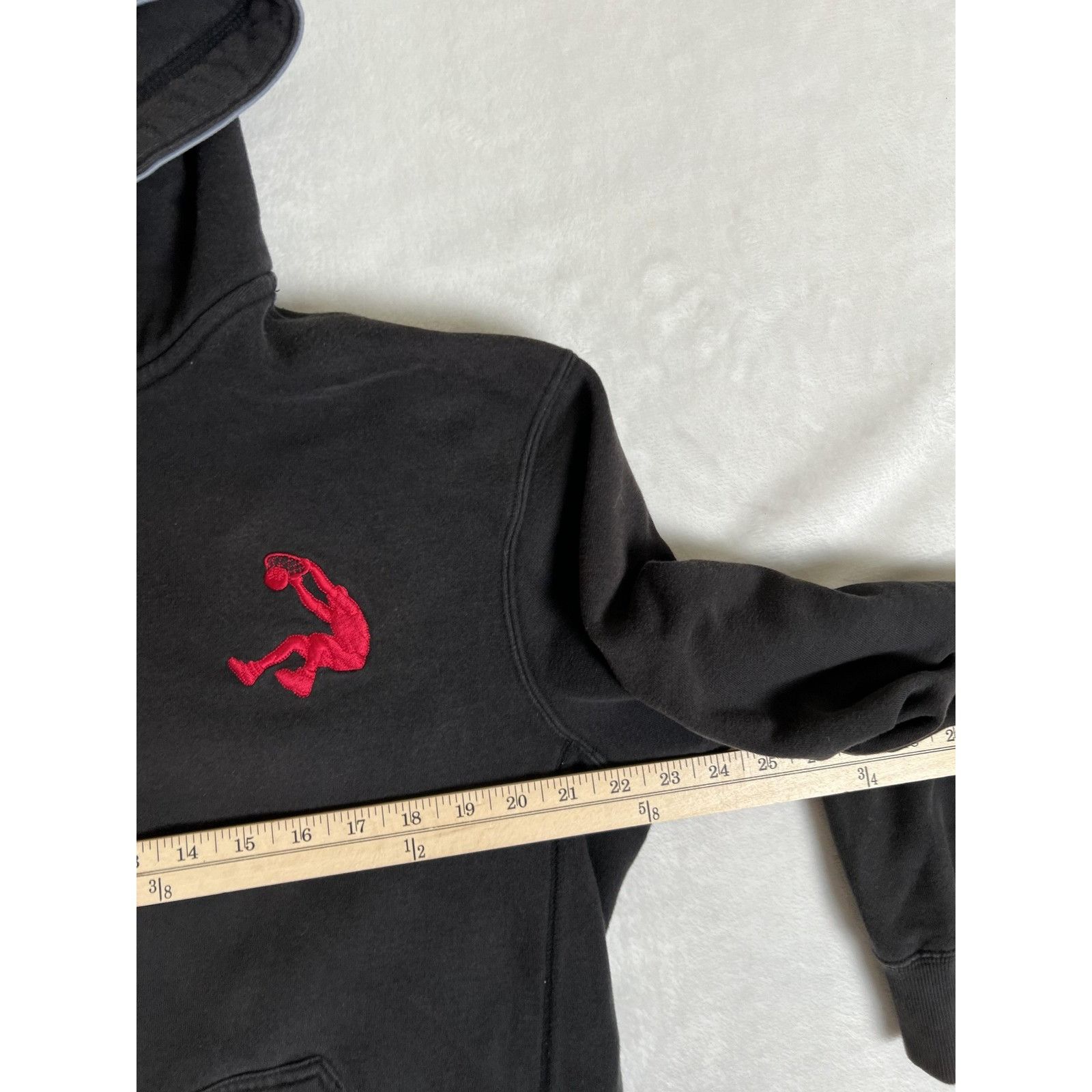 Other VTG Shaq Basketball Dunk Logo Hoodie Mens Large Black Zip Sw Size US L / EU 52-54 / 3 - 4 Thumbnail