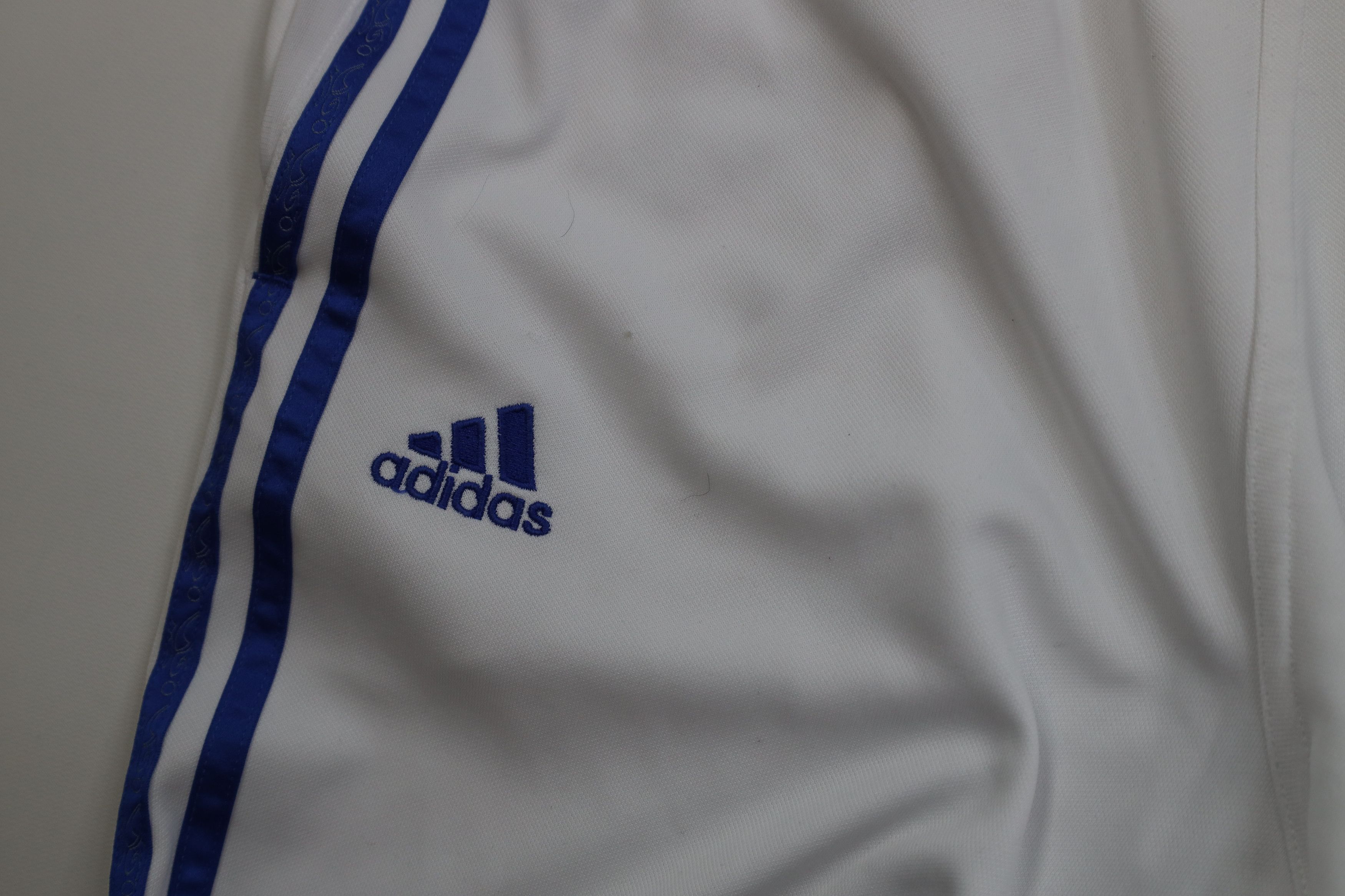 Adidas Vintage Y2K 2004 Adidas Warm Up Tapered Leg Pants White Size US 32 / EU 48 - 8 Thumbnail