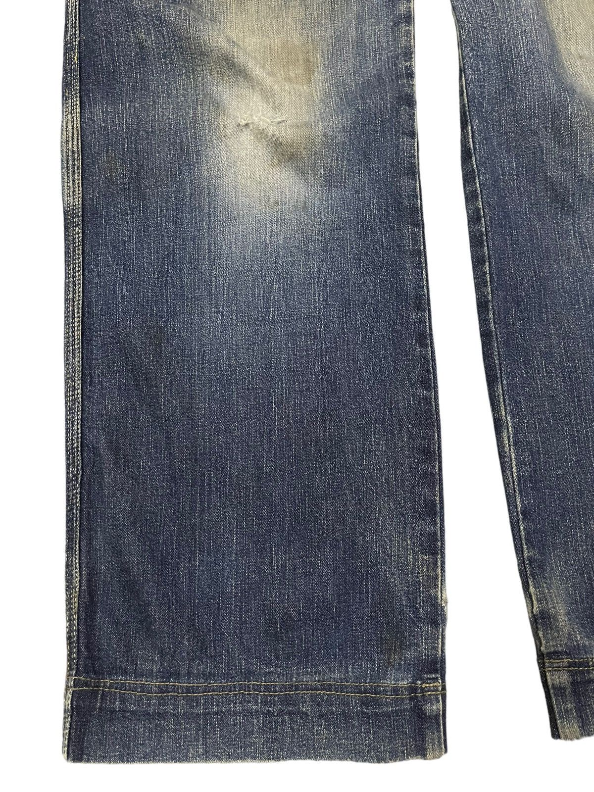 14th Addiction Vintage Japanese Brand Blue Wash Carpenter Baggy Jeans Size US 29 - 5 Thumbnail