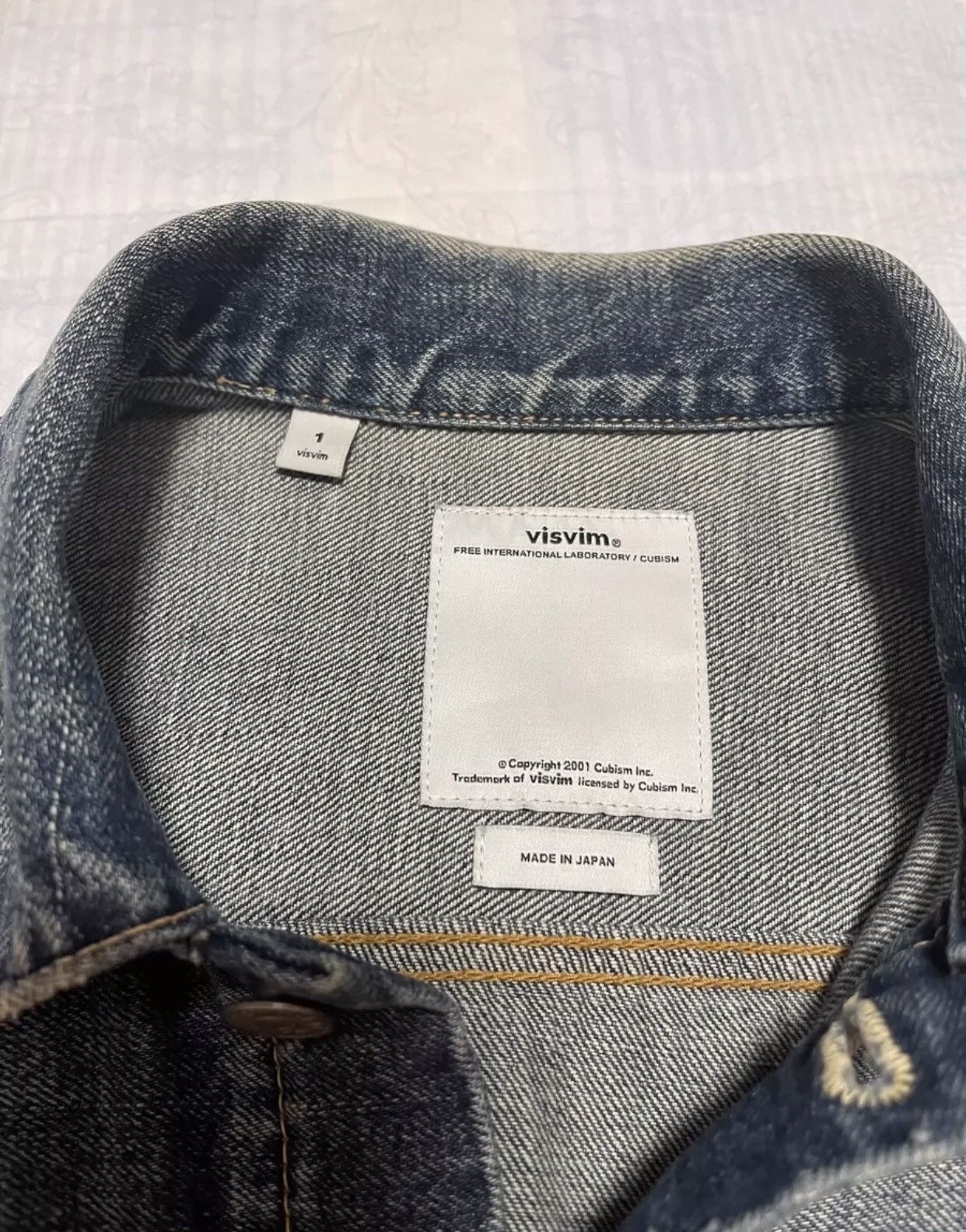 Visvim Visvim 11aw snake skin washed 101 jacket Size US S / EU 44-46 / 1 - 4 Thumbnail