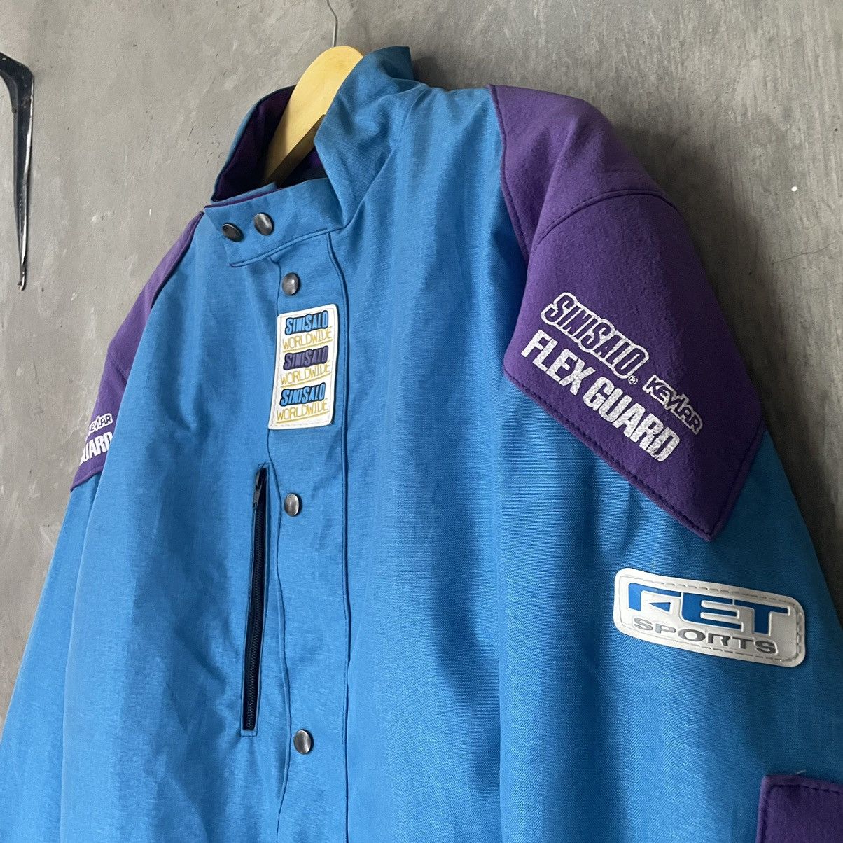 Vintage Vintage Sinisalo Racing Team Jacket Winter Enduro Jacket Size US M / EU 48-50 / 2 - 3 Thumbnail