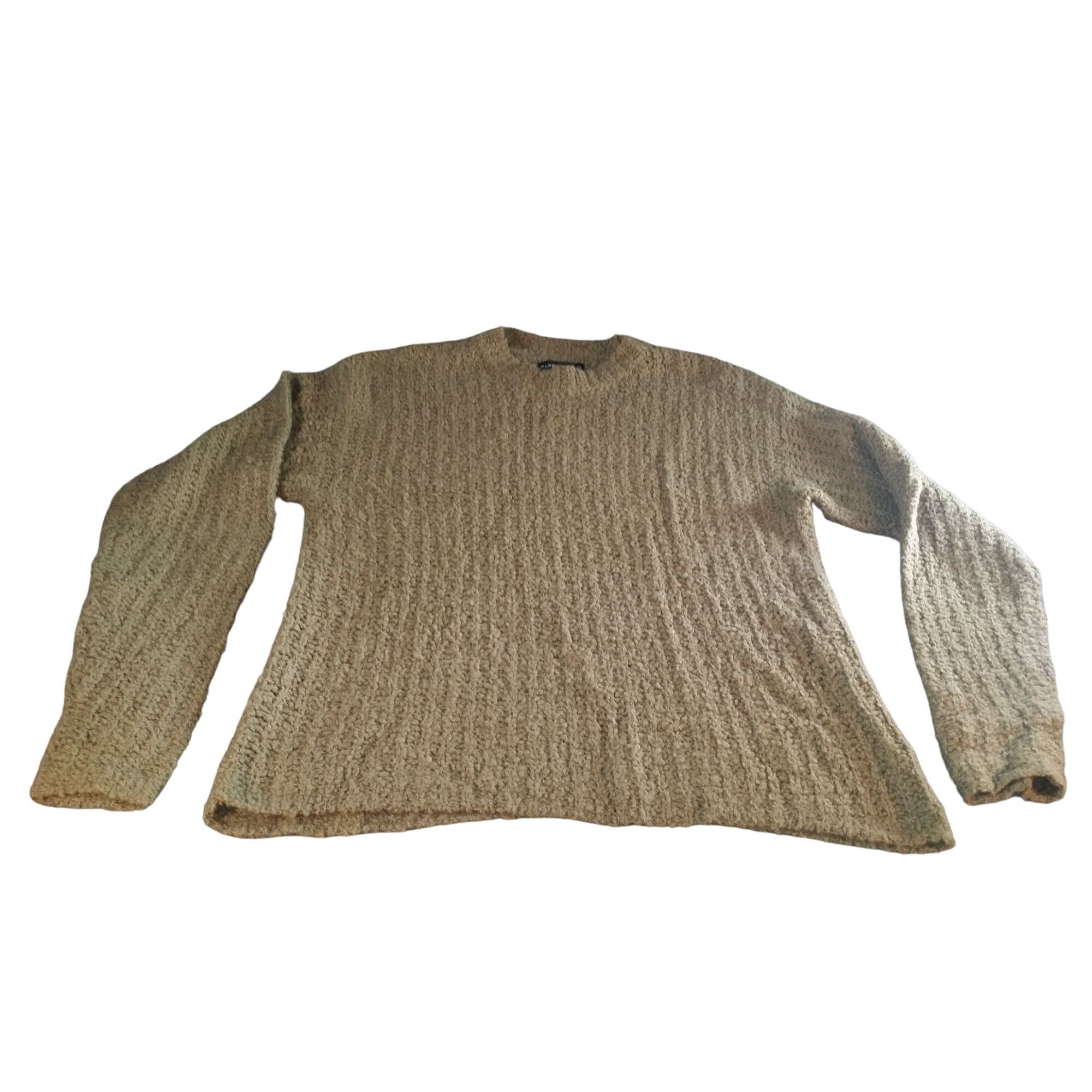 Other Alfred Sung collection Crew Neck Sweater Women Sz M Tight Kn Size M / US 6-8 / IT 42-44 - 1 Thumbnail