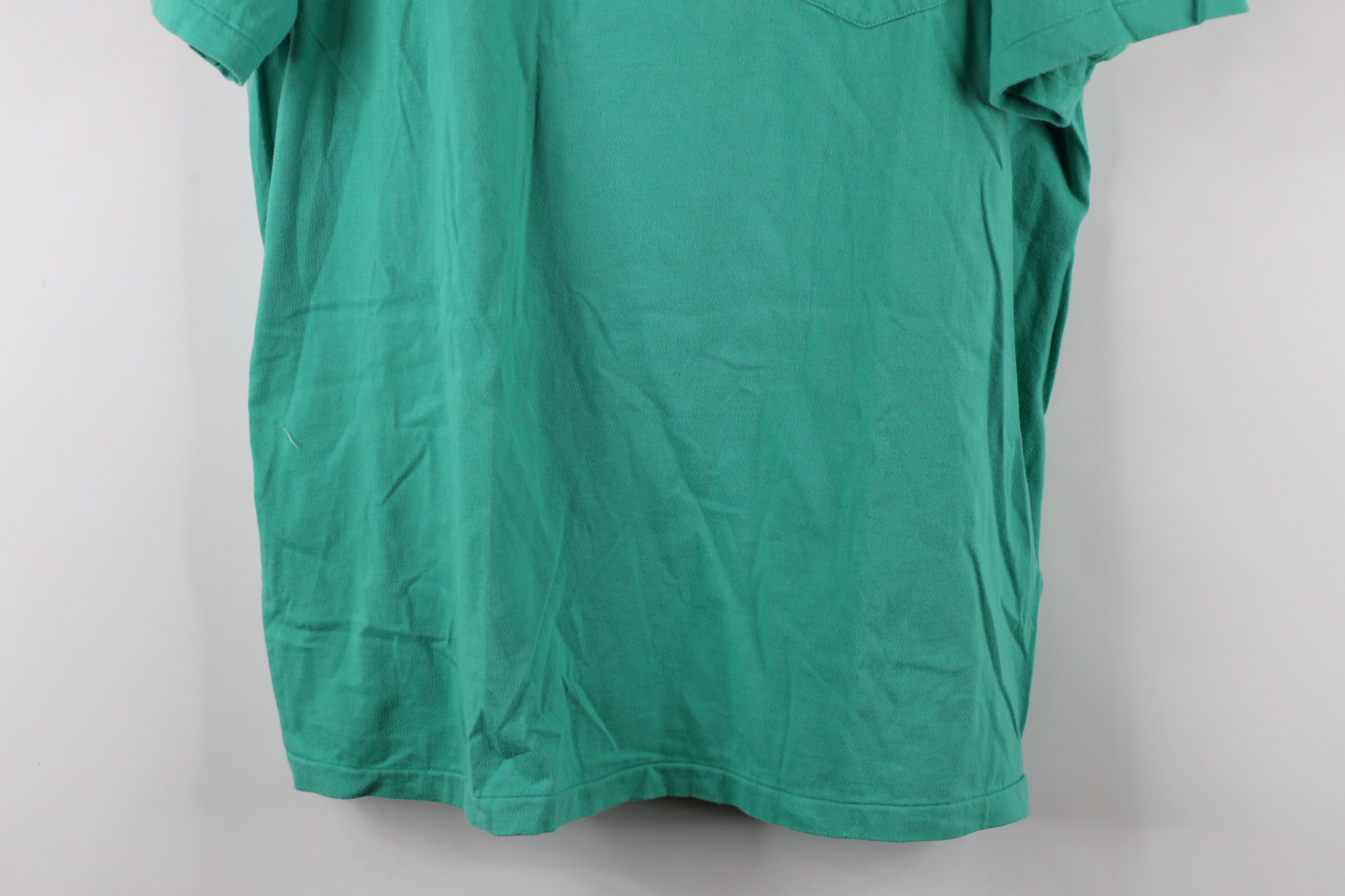 Ralph Lauren × Vintage Vintage 90s Ralph Lauren Short Sleeve Pocket T-Shirt Cotton Size US XL / EU 56 / 4 - 3 Thumbnail